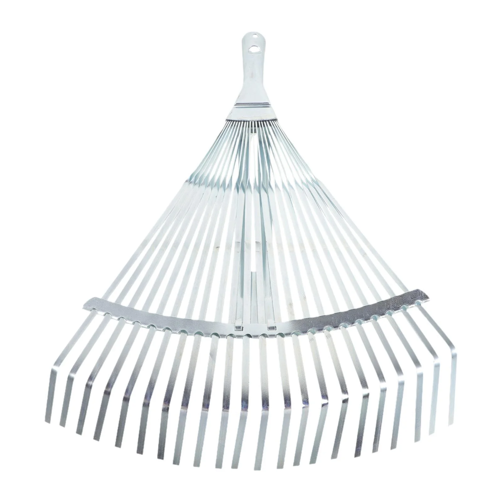 SunniMix Garden Leaf Rake Folding Metal Rake for RV Camping Garden Cleaning Gardening