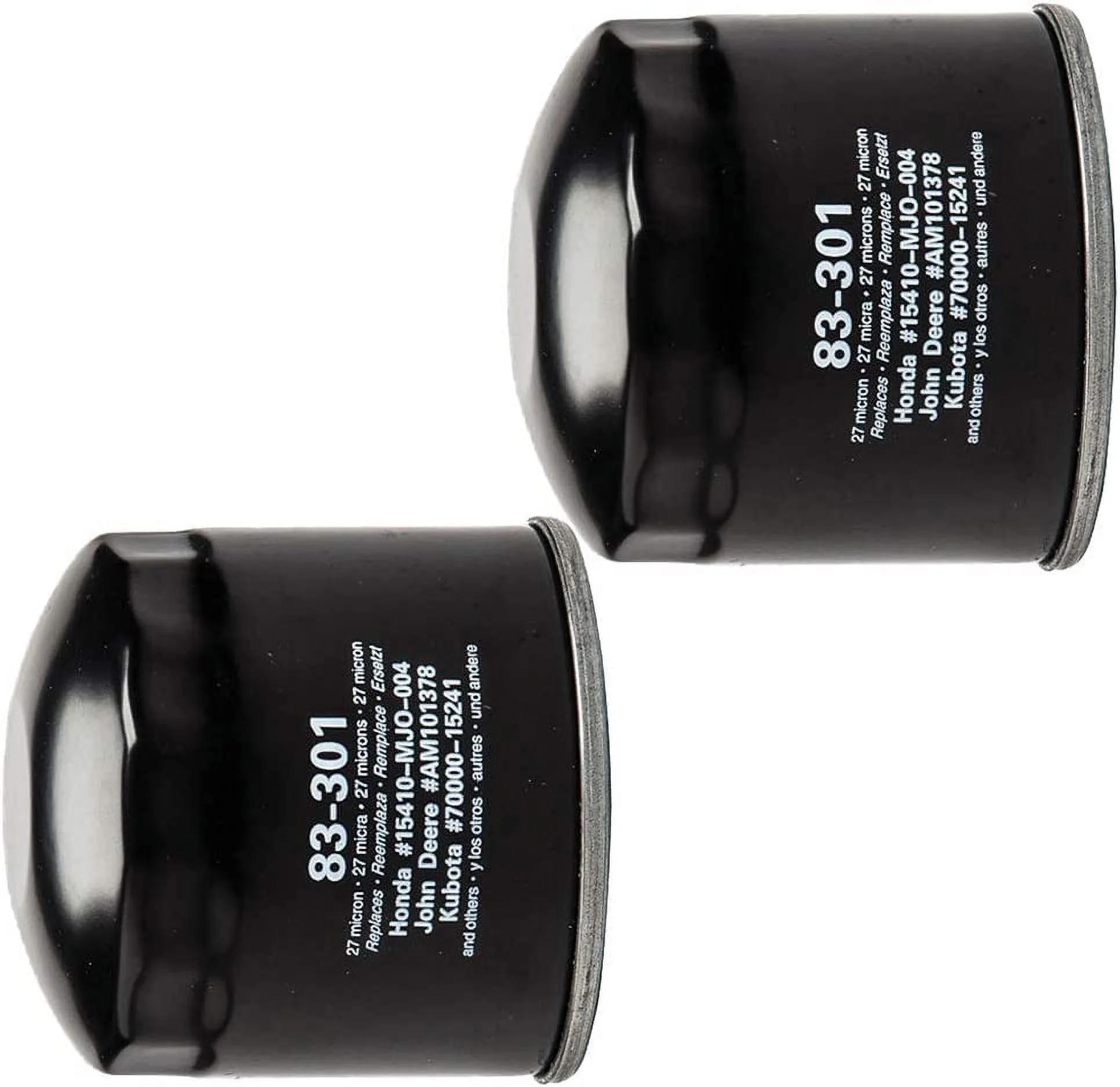 Oregon 83-301 (2 Pack) Oil Filter Replace Honda 15400-679-023 15400-POH-305 ;HJ#