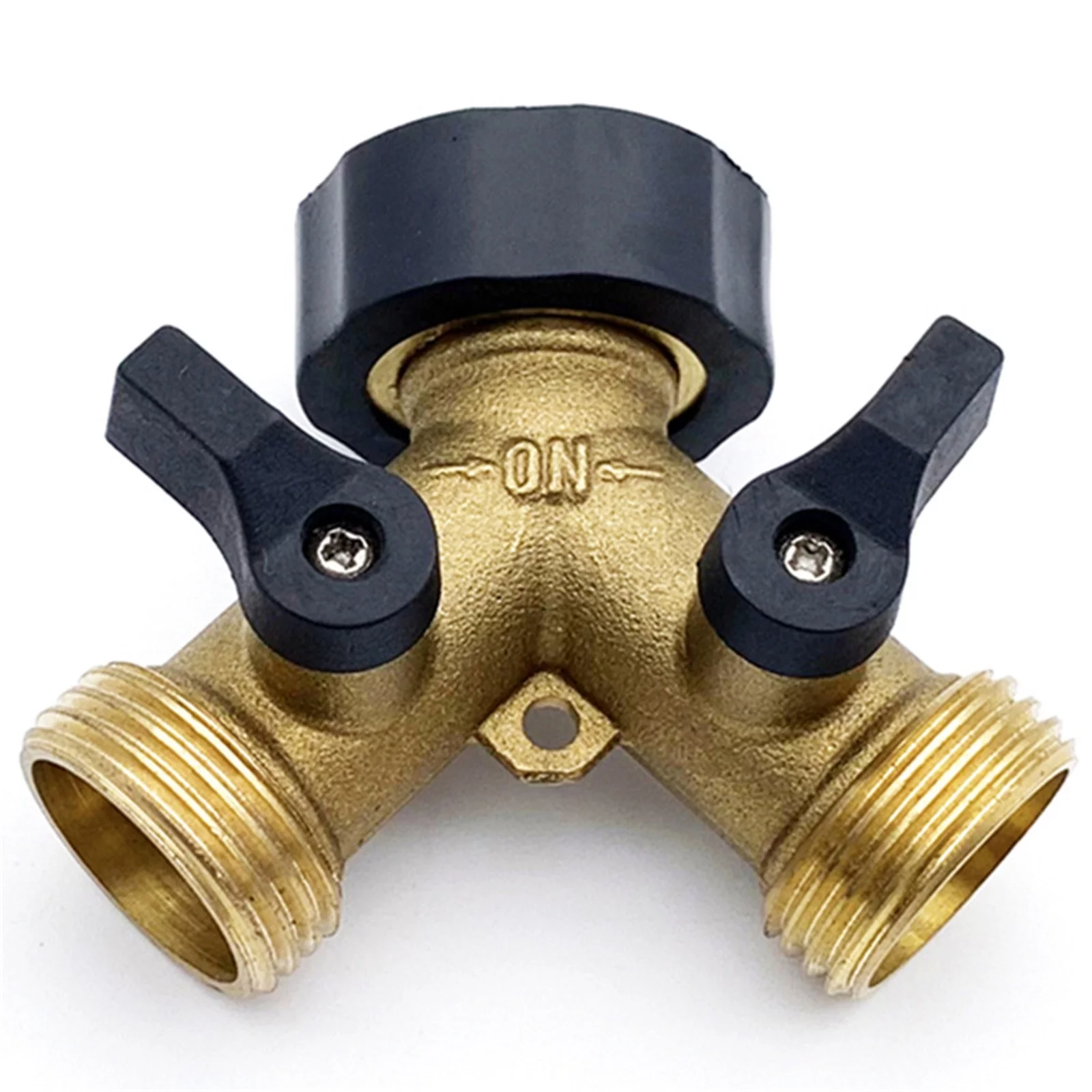 Garden Ball Garden Faucet Three Way Hose Brass Diverter Water Pipe One Minute Two Y Double Way Irrigation System Irrigation Irrigation Timer Irrigation Tubing Irrigation Hose Irrigation System Pods