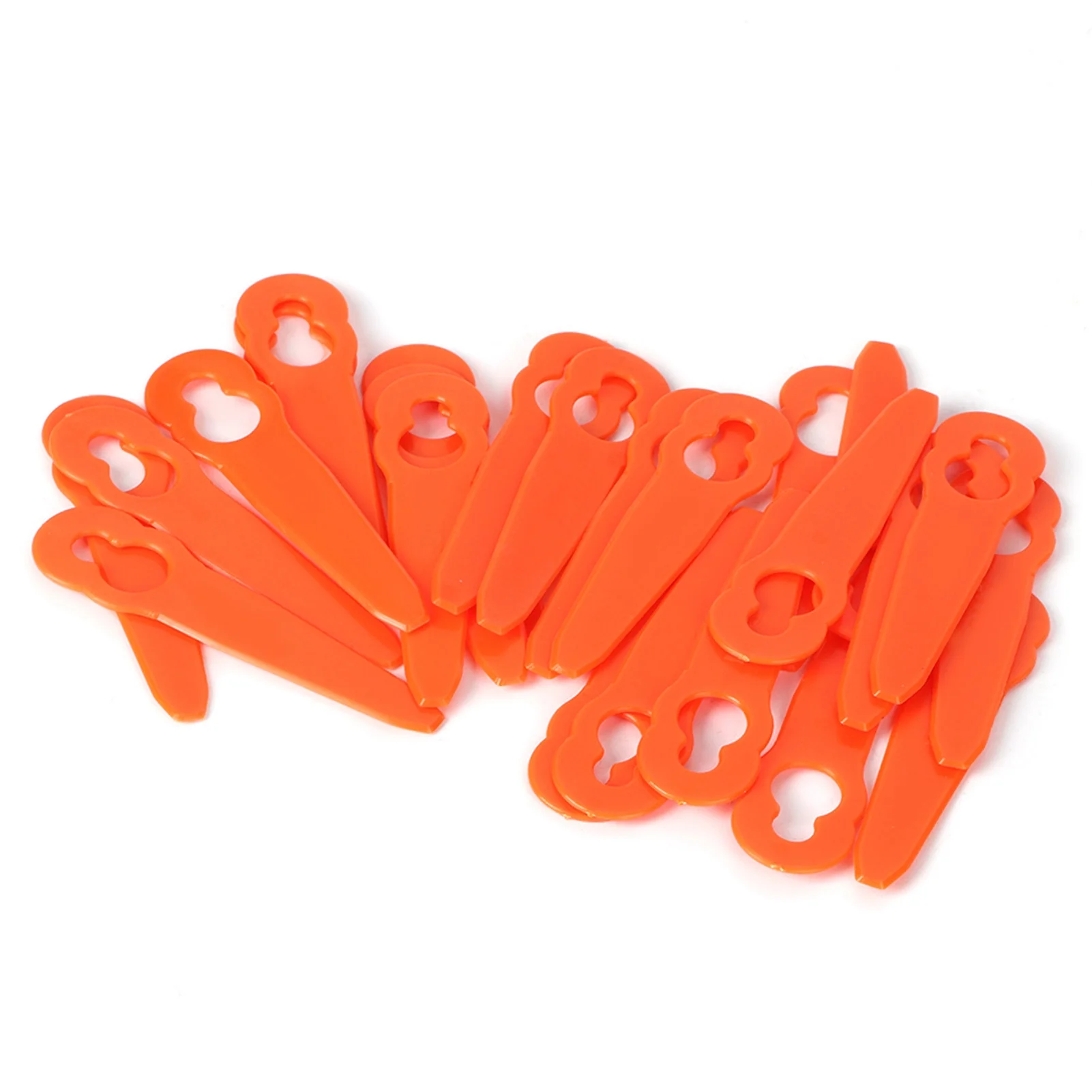 ZPSHYD Lawn Mower Cutter Blade, 24Pcs Lawn Mower Trimmer Plastic Cutter Blade Replacement Parts Compatible with Stihl Polycut 2-2