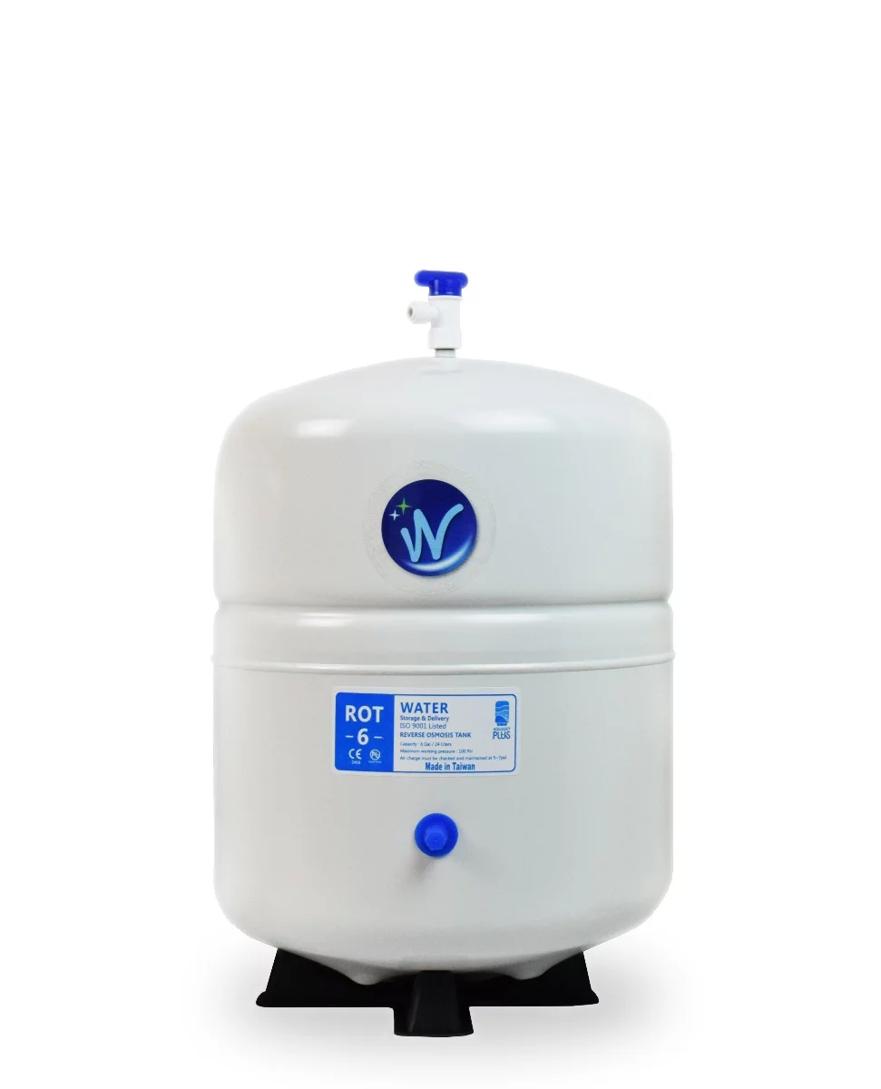 Aquasky Plus ROT-6 Reverse Osmosis Water Storage Tank - Total Capacity 6 Gal & appx. 3.6Gal Usable Capacity