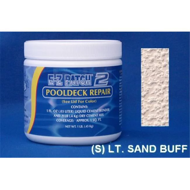 EZ Products EZP-017 3 No. POOLDECK REPAIR - - S LT. SAND BUFF EACH