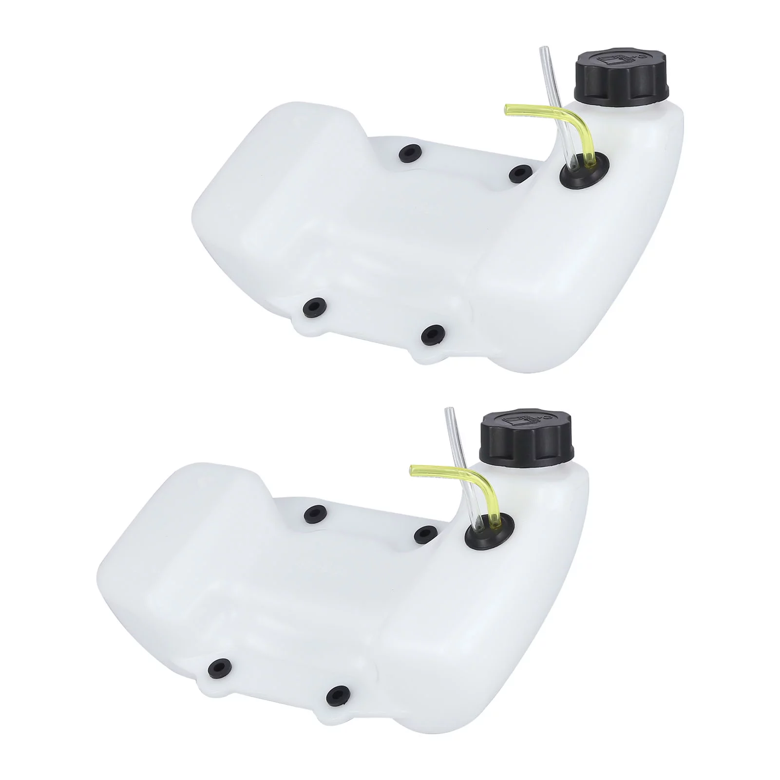 TICFOX 2PCS Fuel Tank Plastic Stable Garden Trimmer Cutter Oil Tank for CG430 CG520 Strimmers Garden Fuel Tank