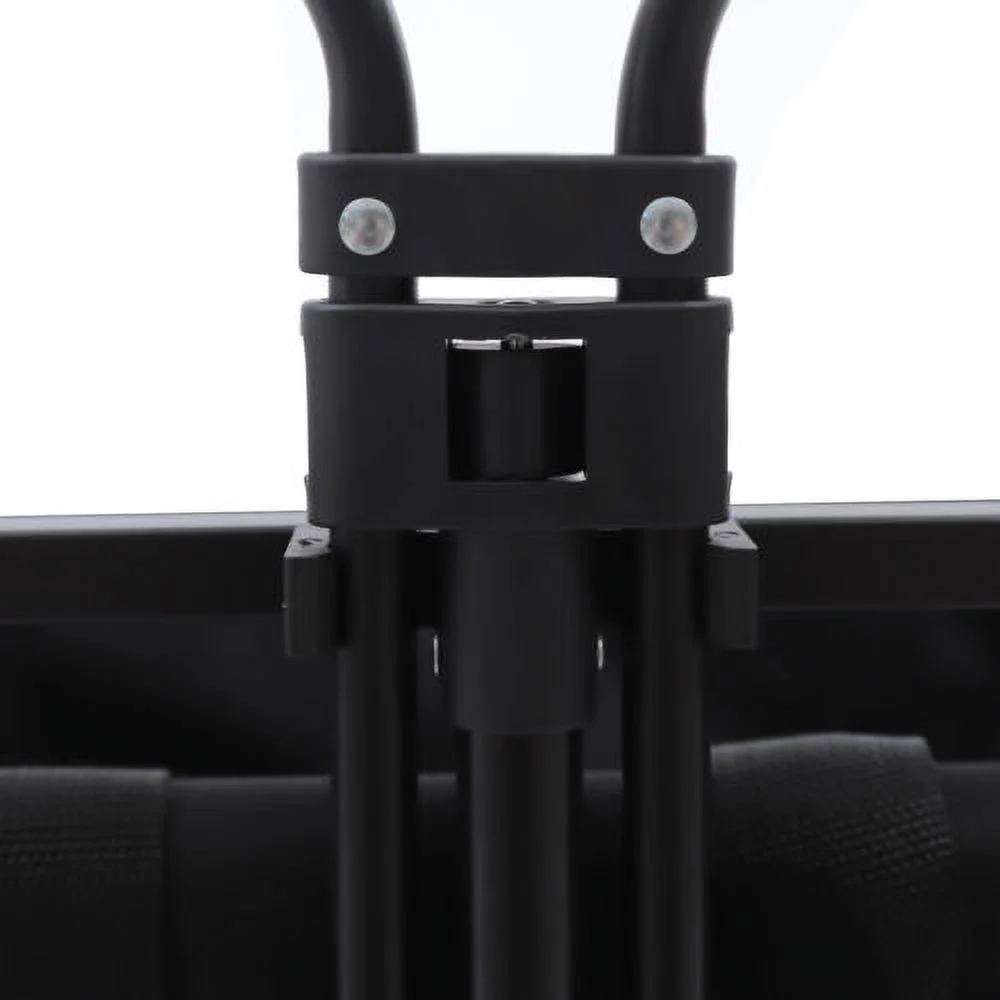 Folding Camping Trolley with 176 LBS, Heavy Duty Festival Trolley, Big Wheels