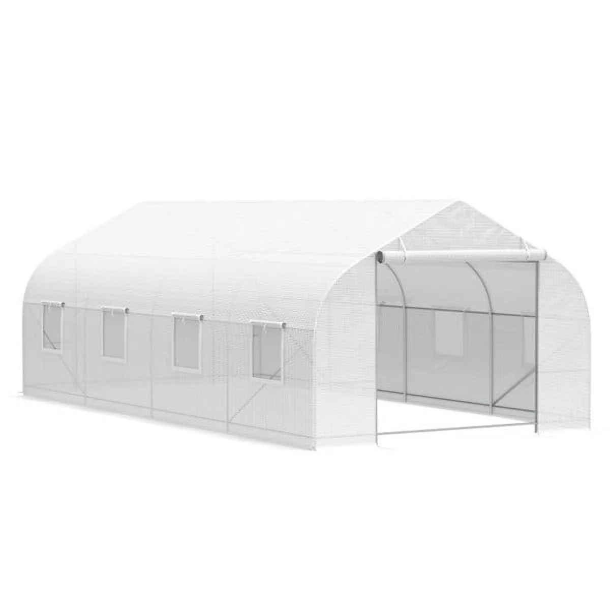 Fithood 20' x 10' x 7' Greenhouse Walk-In Warm House