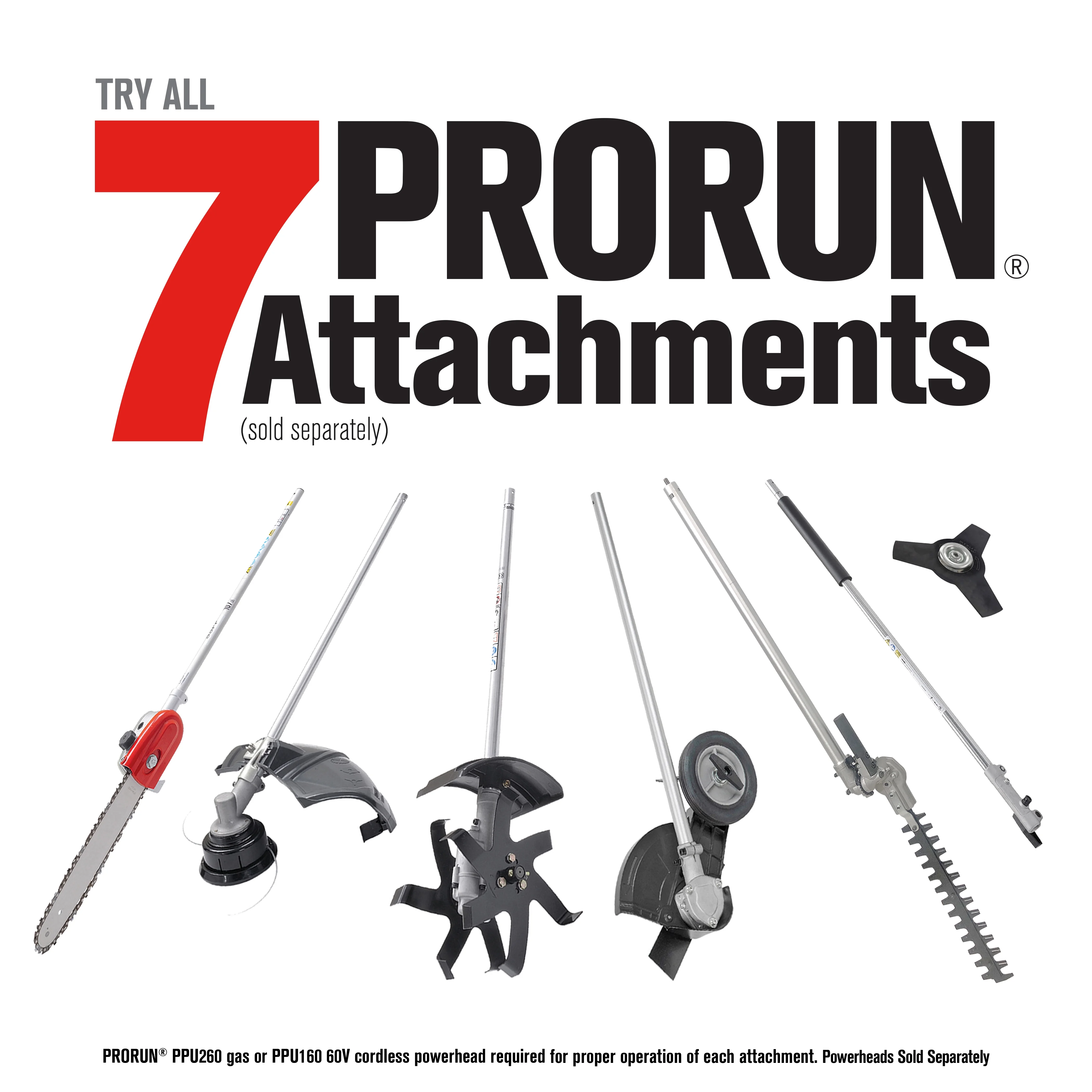 PRORUN Attachment Capable Cultivator Accessory