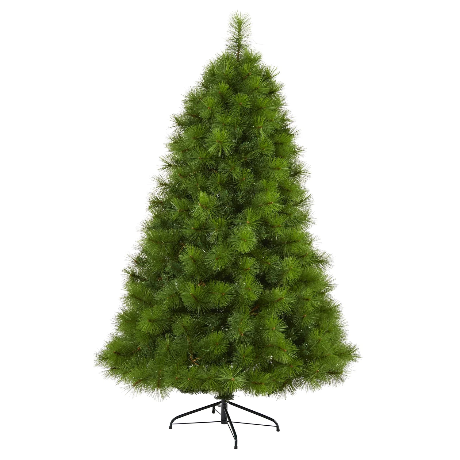 HomeStock Naturally Nice 6Ft. Green Scotch Pine Artificial Christmas Tree With 300 Clear Led Lights