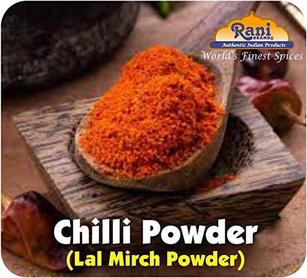 Rani Chilli Powder (Mirchi) Ground Indian Spice 3oz (85g) PET Jar ~ All Natural | Salt-Free | Vegan | No Colors | Gluten Friendly | NON-GMO | Indian Origin