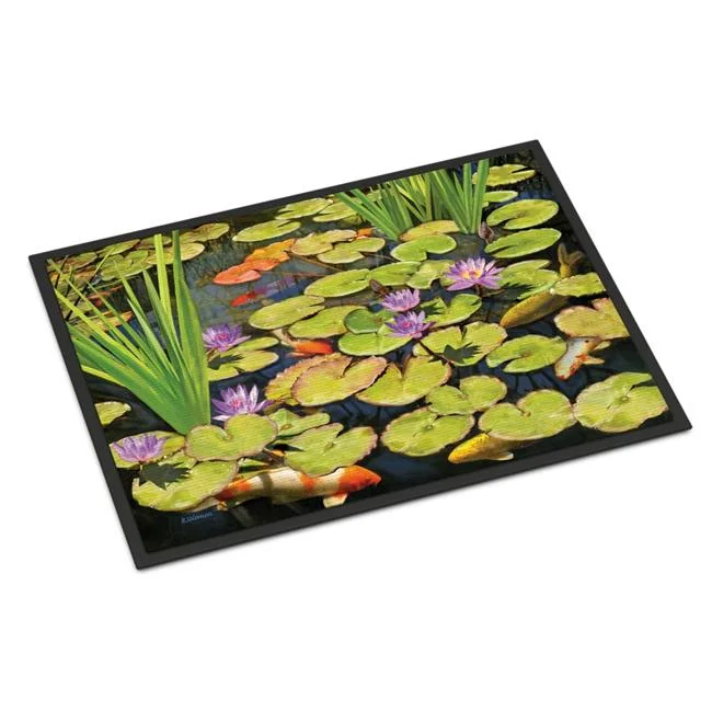 24 x 36 in. Koi Pond II Indoor or Outdoor Mat