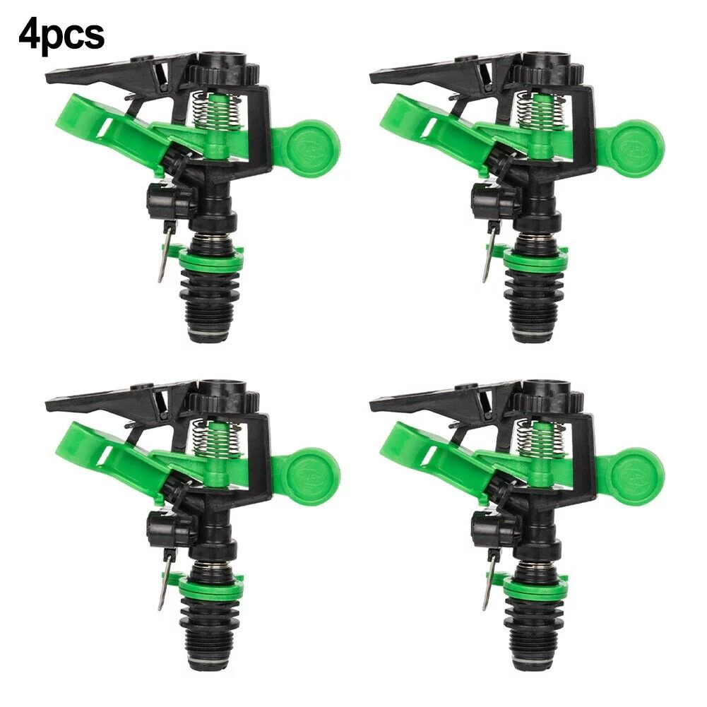 Sprinklers Adjustable Impact Sprinklers Heads 360° Pulsating Irrigation