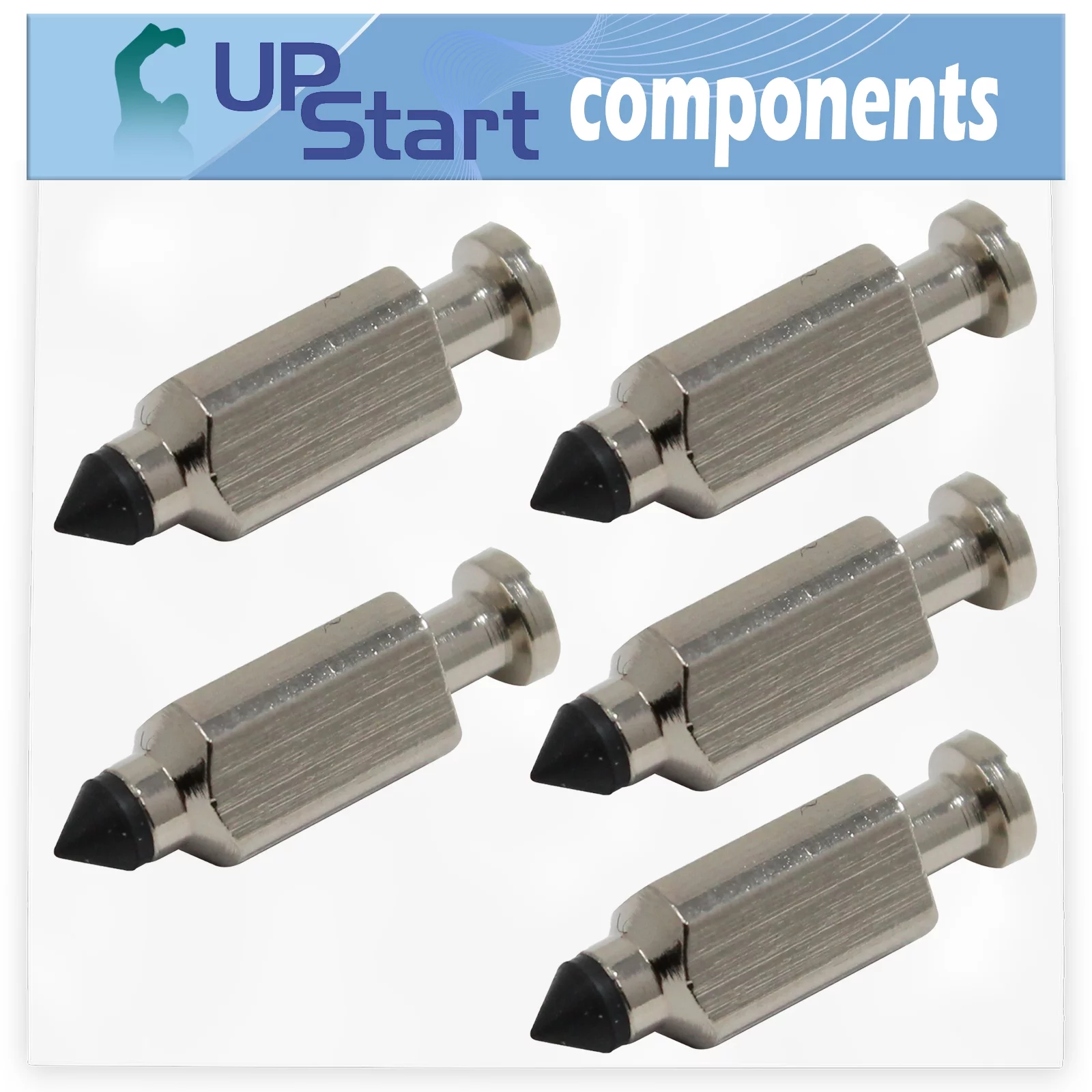 5-Pack 231855S Float Needle Valve Replacement for Toro 70141 (59000001-59999999)(1995) Lawn Tractor - Compatible with 231855 Carburetor Float Valve