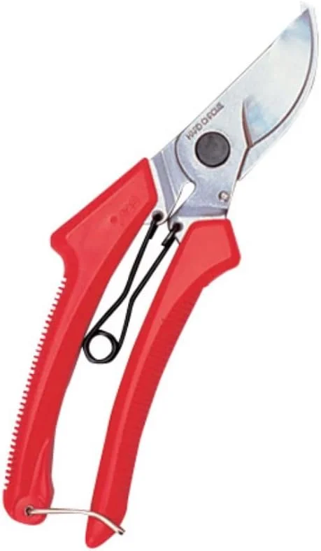 ARS 120DX 8-Inch Precision Pocket Secateur Heavy Duty Pruner Red