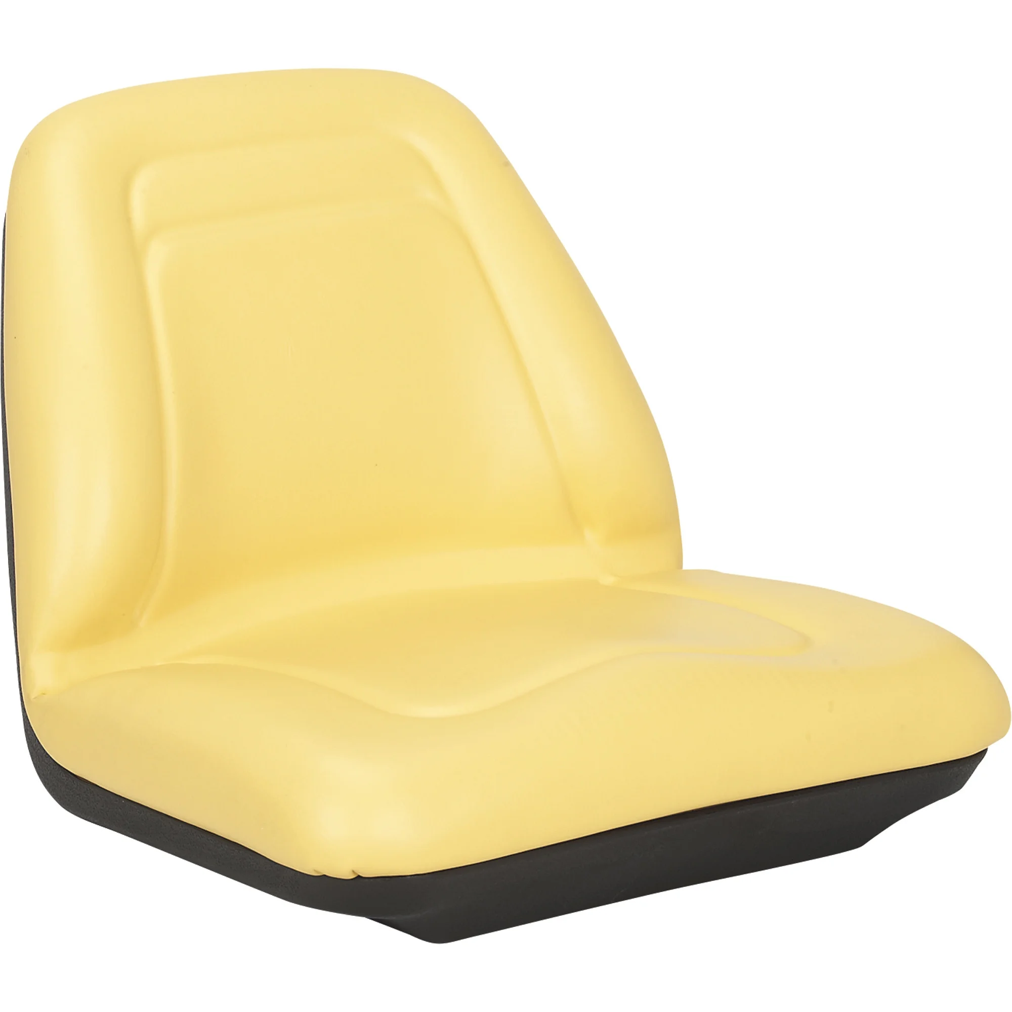 A & I Deluxe Mid-Back Utility Lawn Mower Seat - Yellow, Model# TM555YL