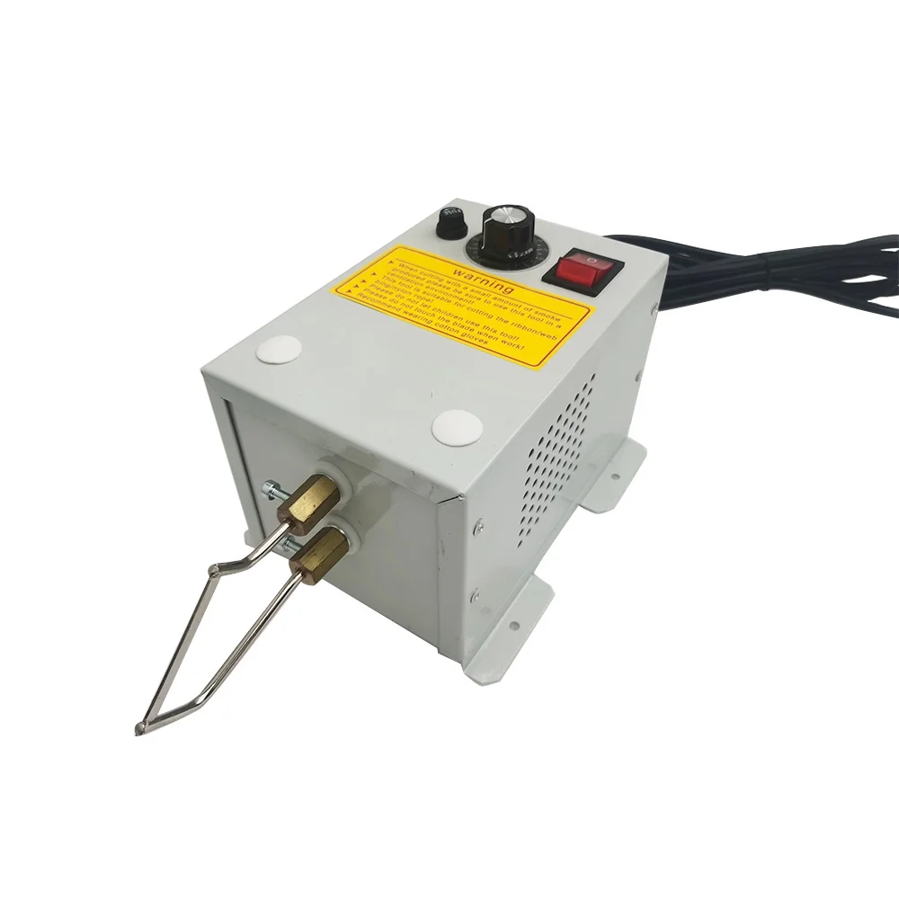 Techtongda Electric Hot Knife Rope Cutter Ribbon Cutter Hot Melt Cutting Machine Temperature Adjustable