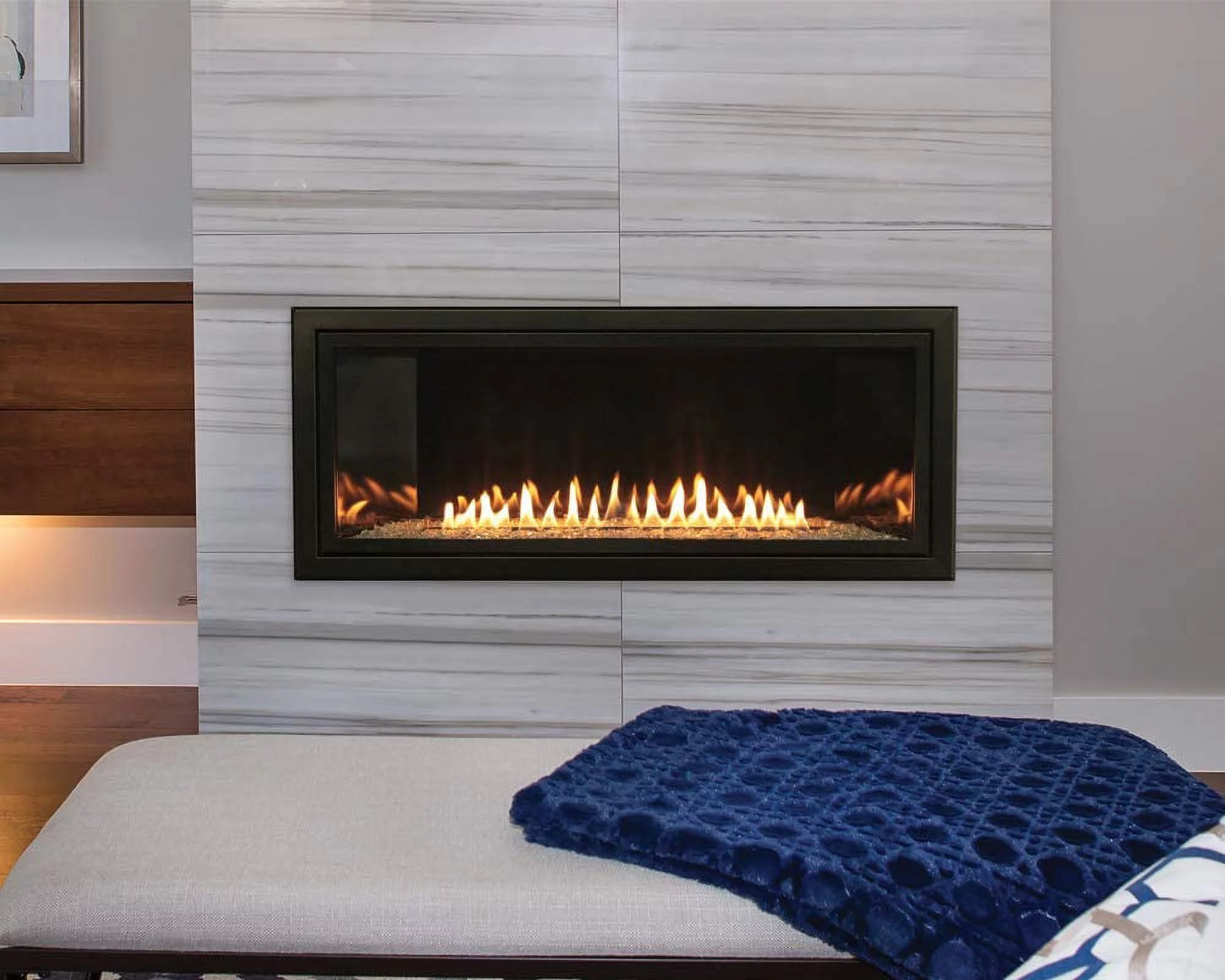 Empire  Natural Gas Fireplace with IP Barrier Screen