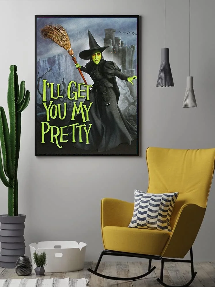 Diamond Painting Kits for Adults, Diamond Painting Stitch Gem Art Craft DIY Home Wall Decor 12x16 inch (The Wizard of Oz Diamond Painting)