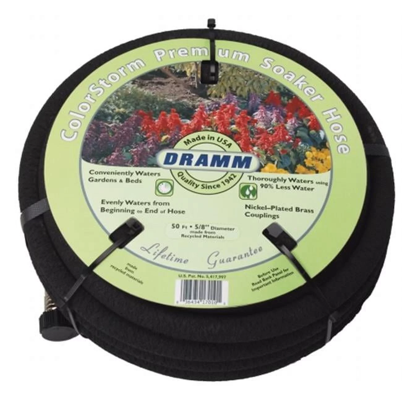 Dramm Corporation 25 Black ColorStorm Premium Soaker Hose