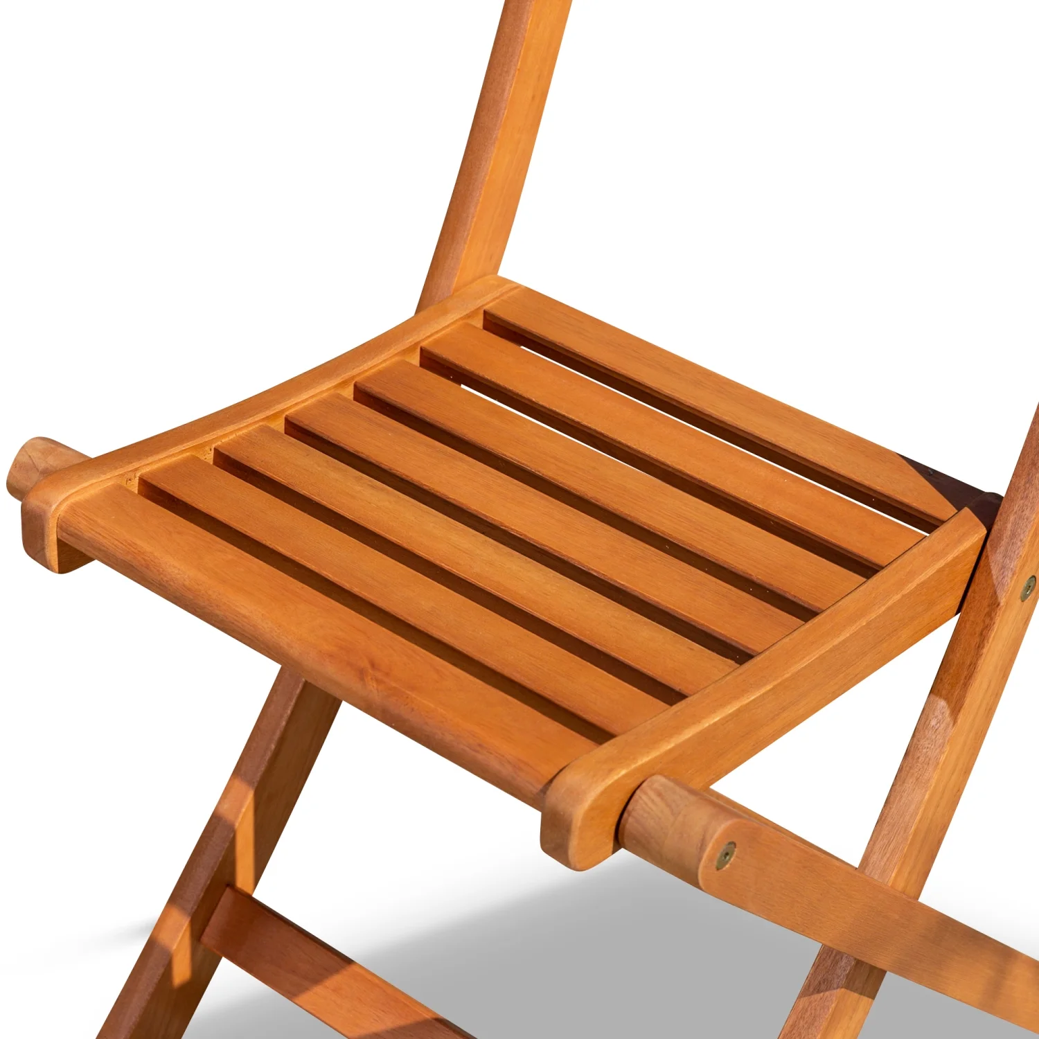 LEIYEHOOM 3-Piece Eucalyptus   Square  Natural Oil