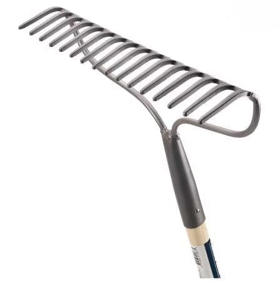 Forged Bow Rake, Wood Handle