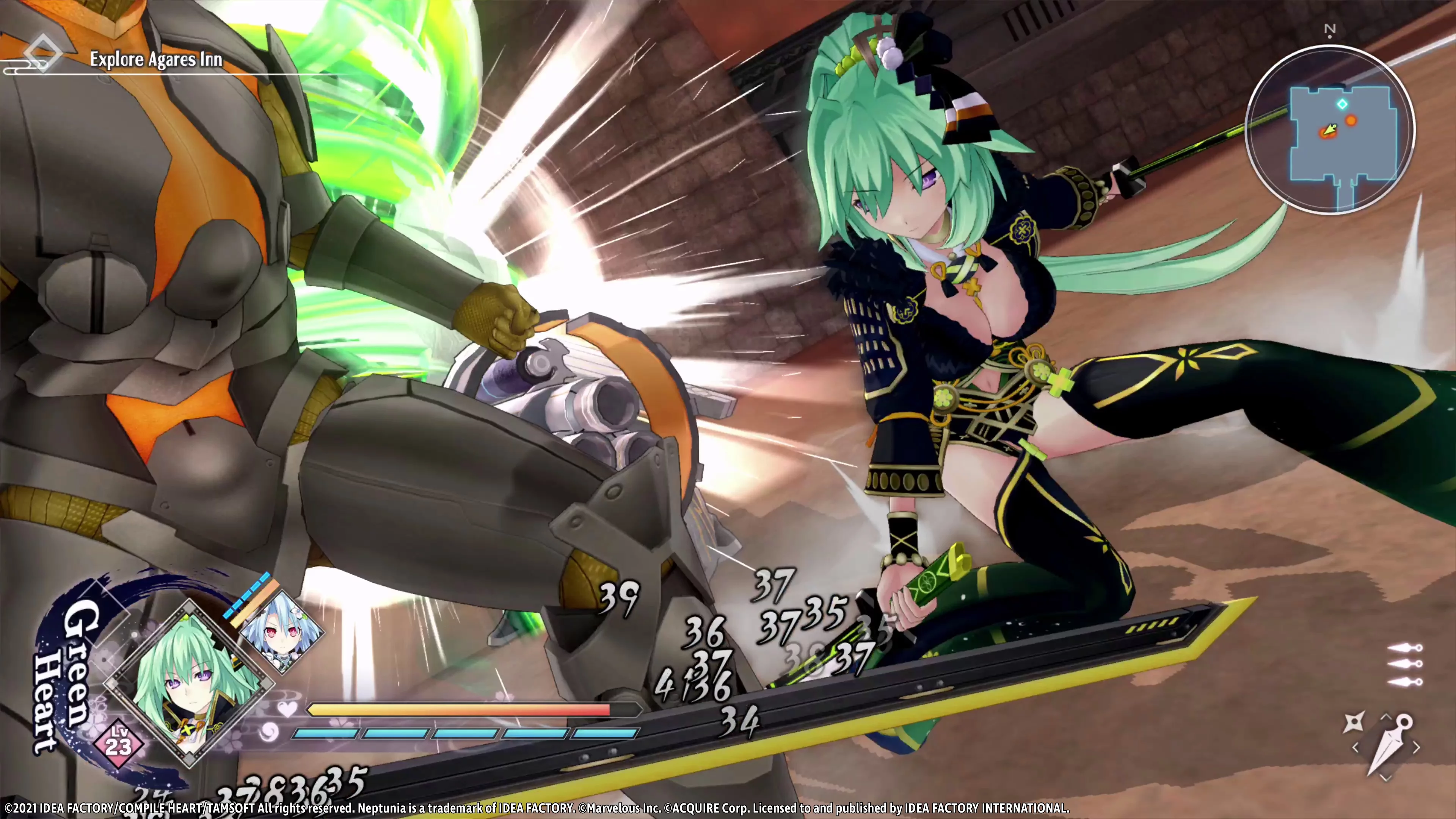 Neptunia X Senran Kagura Ninja Wars