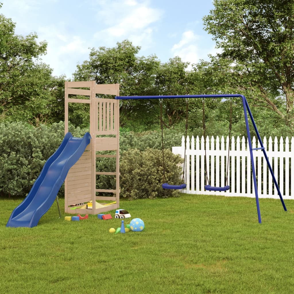 Dcenta Playset Solid Wood Pine