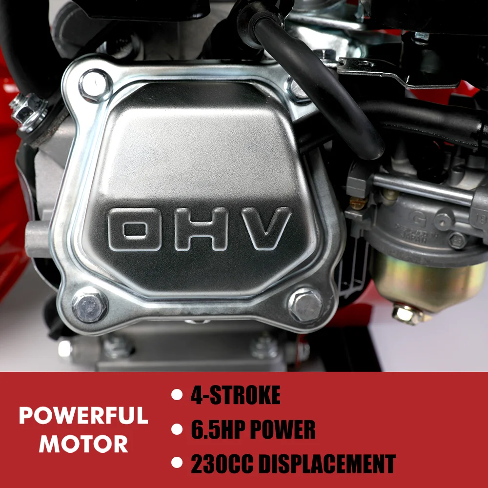 ETOSHA Gas Water Pump 6.5HP Transfer 1.5'' Irrigation Fire Fighting Hi-Flow