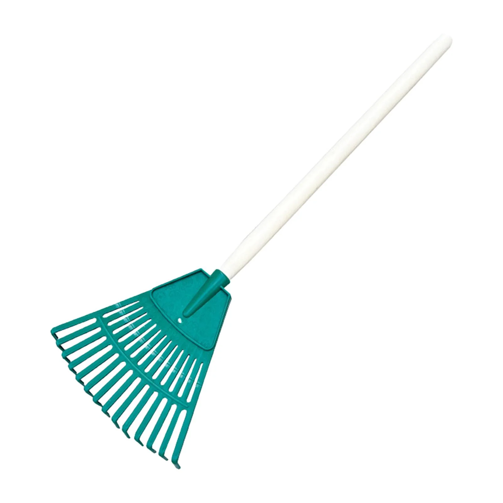 koolsoo Grass Leaf Rakes Garden Rake Tools Heavy Duty Mini Rakes for Lawns Leaf for Leaves Yard Dethatching Lawn Grass Grooming
