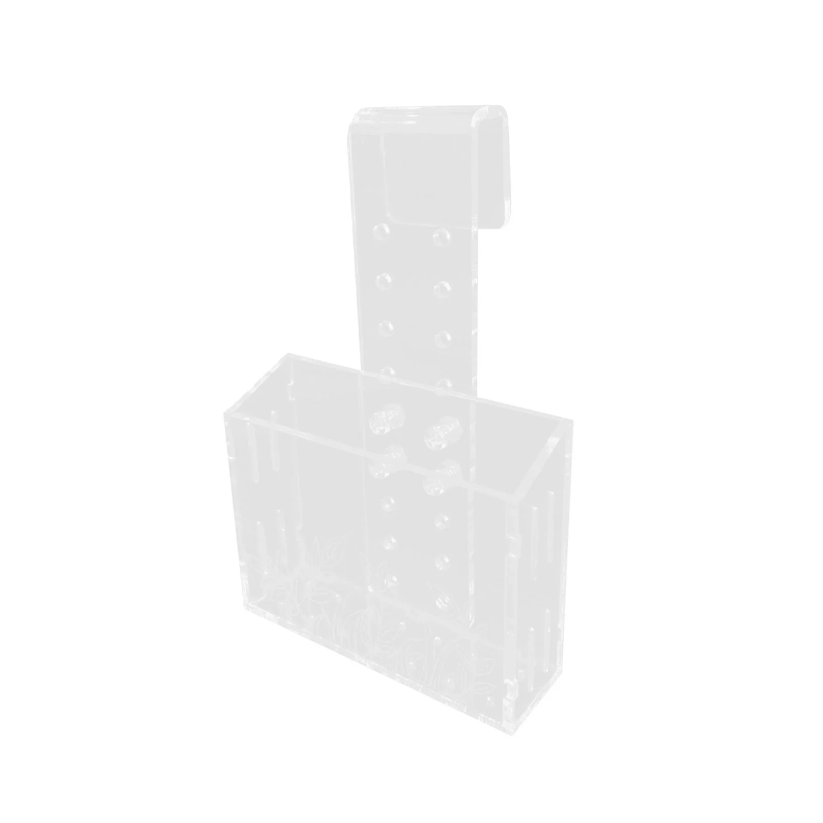 DOLITY Aquarium Plant Cup Transparent Container Hanging Landscape Aquatic Plant Pot