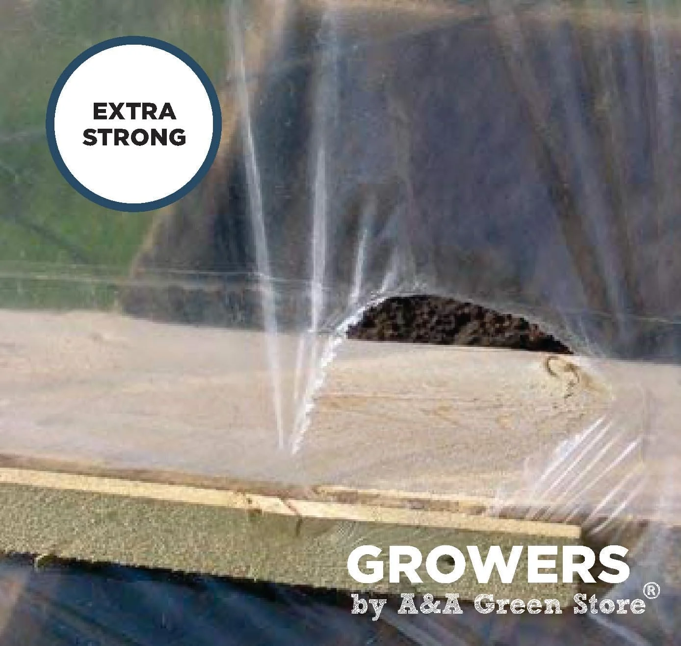 Growers 6 inch x 108 feet Greenhouse Plastic Solution Poly Repair Tape, 1 Each - Made in USA