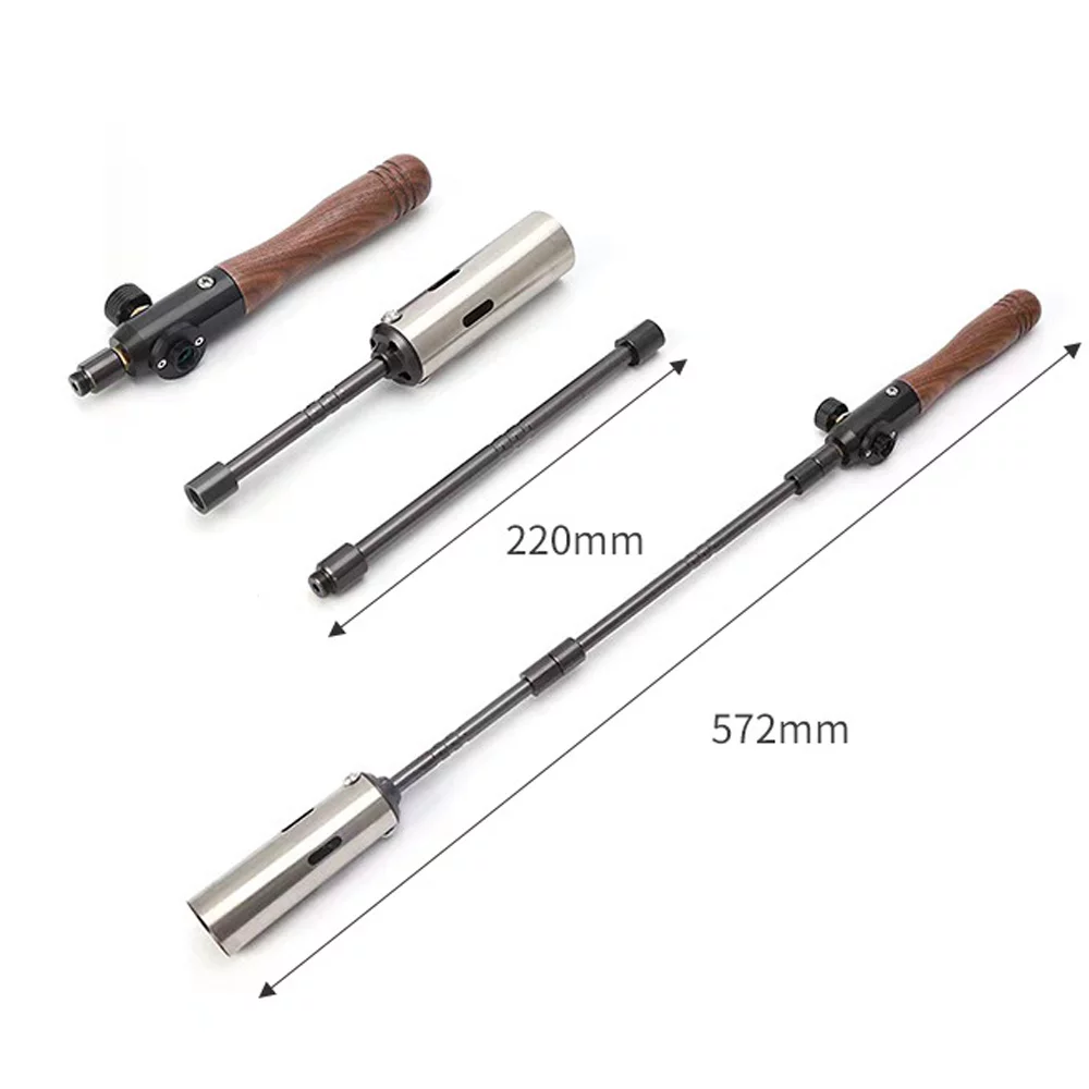 GoolRC Burners Welding Weeding Torch Wood Handle Flamethrower Portable Camping BBQ Machine Picnic Cooking Equipment