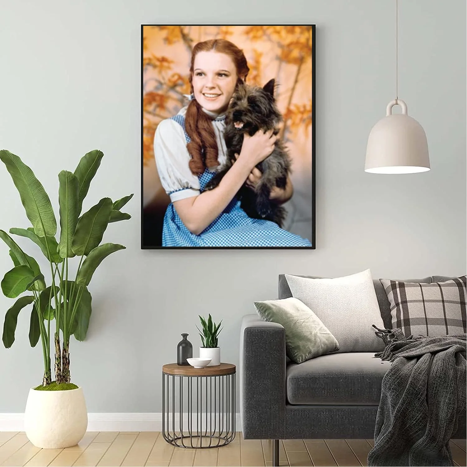 DIY 5D Round Full Drill Art Perfect for Relaxation and Home Wall Decor，Diamond Painting Kits for Adults,(The Wizard of Oz 12x16inch)