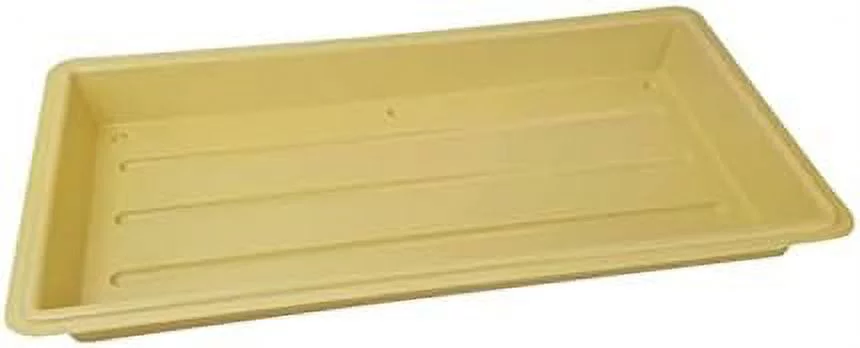 Large Permanest Plant Trays 22 78 X 12 X 2 14 Inches Tan 4