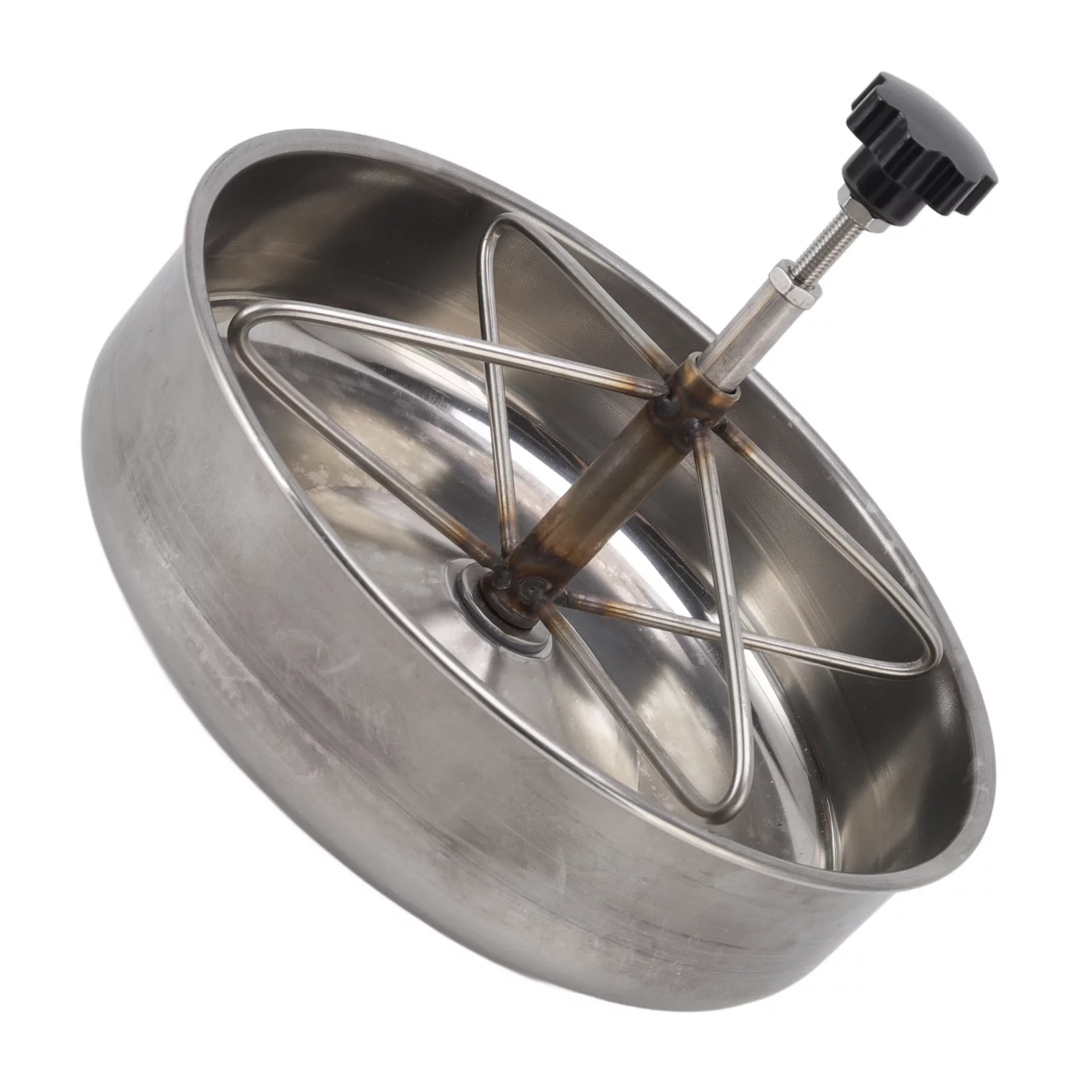 Farm Animal Trough Stainless Steel Piglets Feeding Trough Plate Pig Feed Trough Farm Animal Poultry Livestock Feeding Tool S