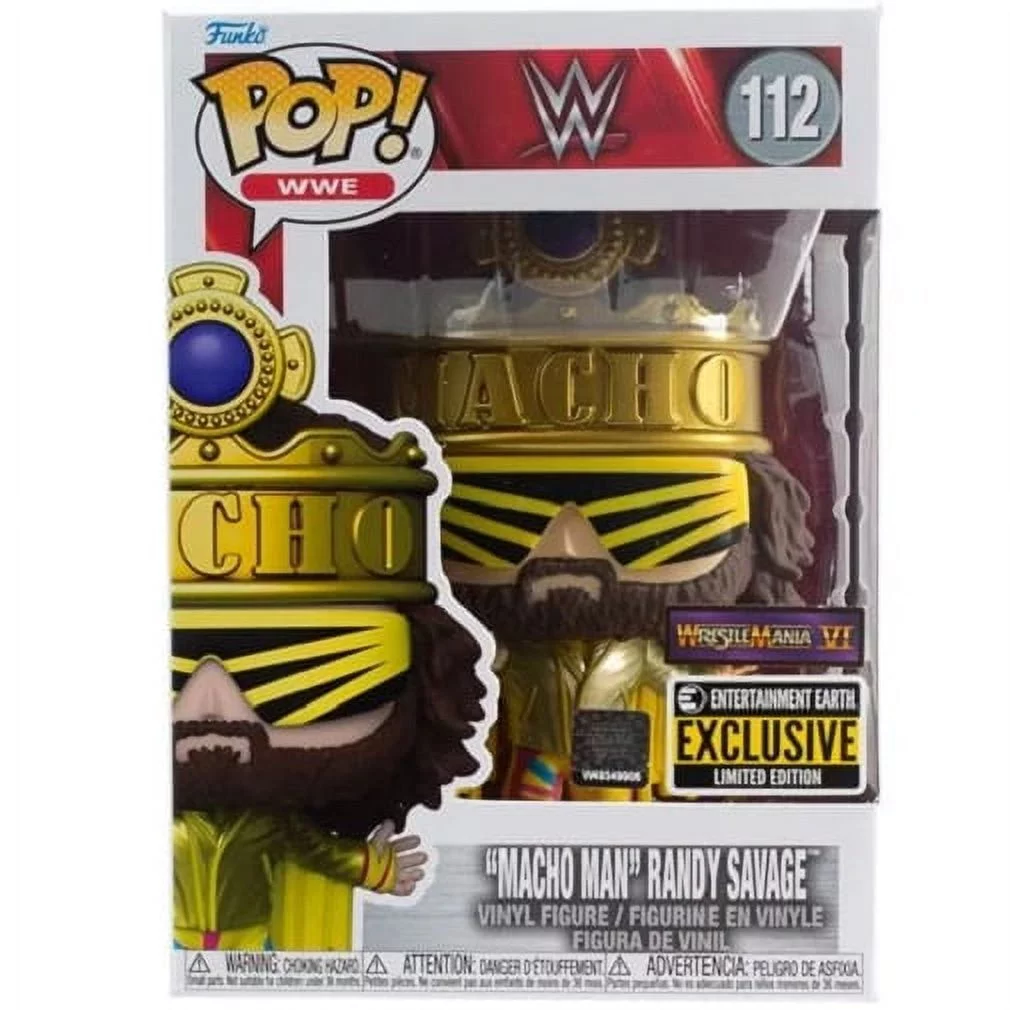 WWE King Macho Man Randy Savage Metallic Pop! Vinyl Figure