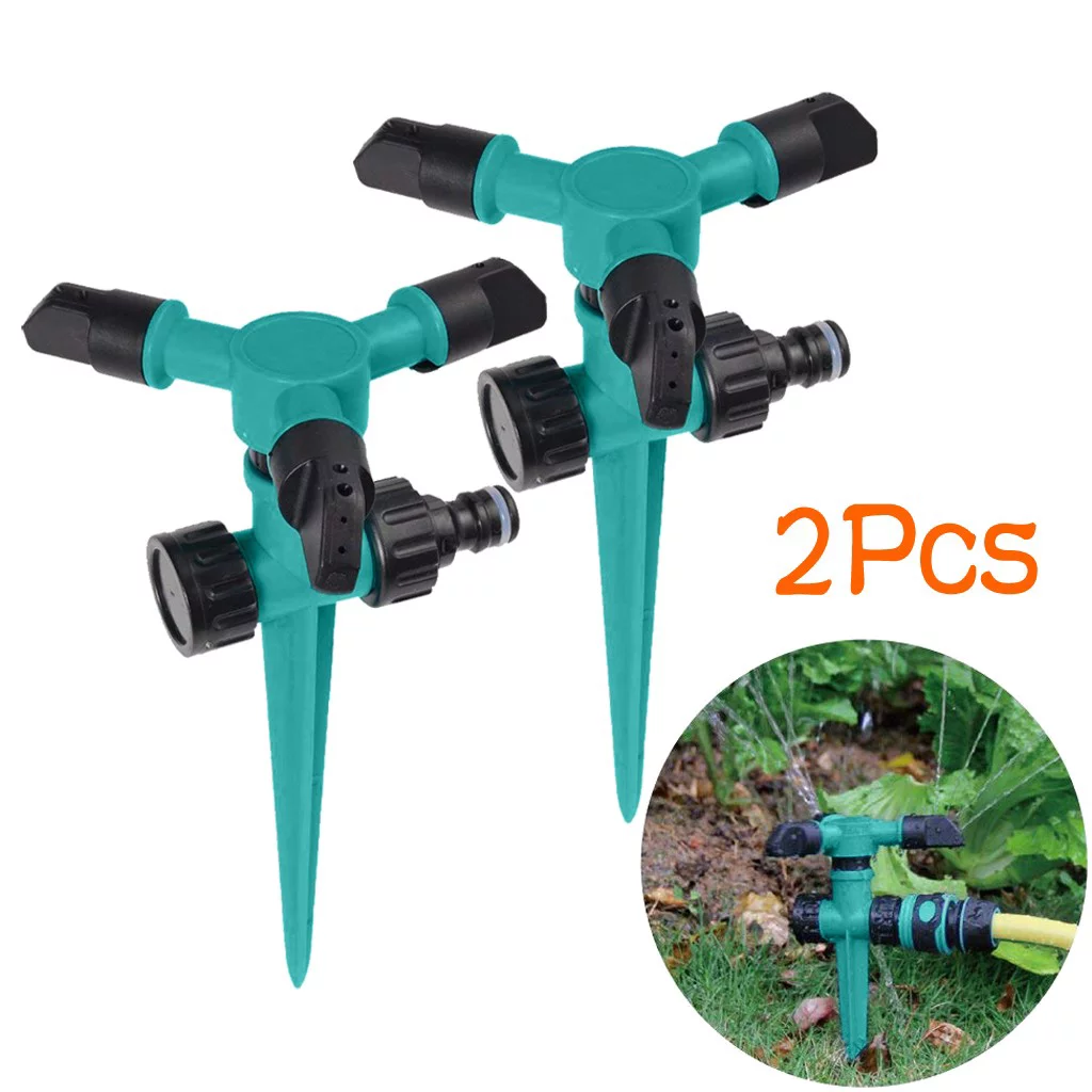 NLLSHGJ Lawn Sprinkler Automatic 360° Rotating Garden Water Sprinklers Lawn Irrigation