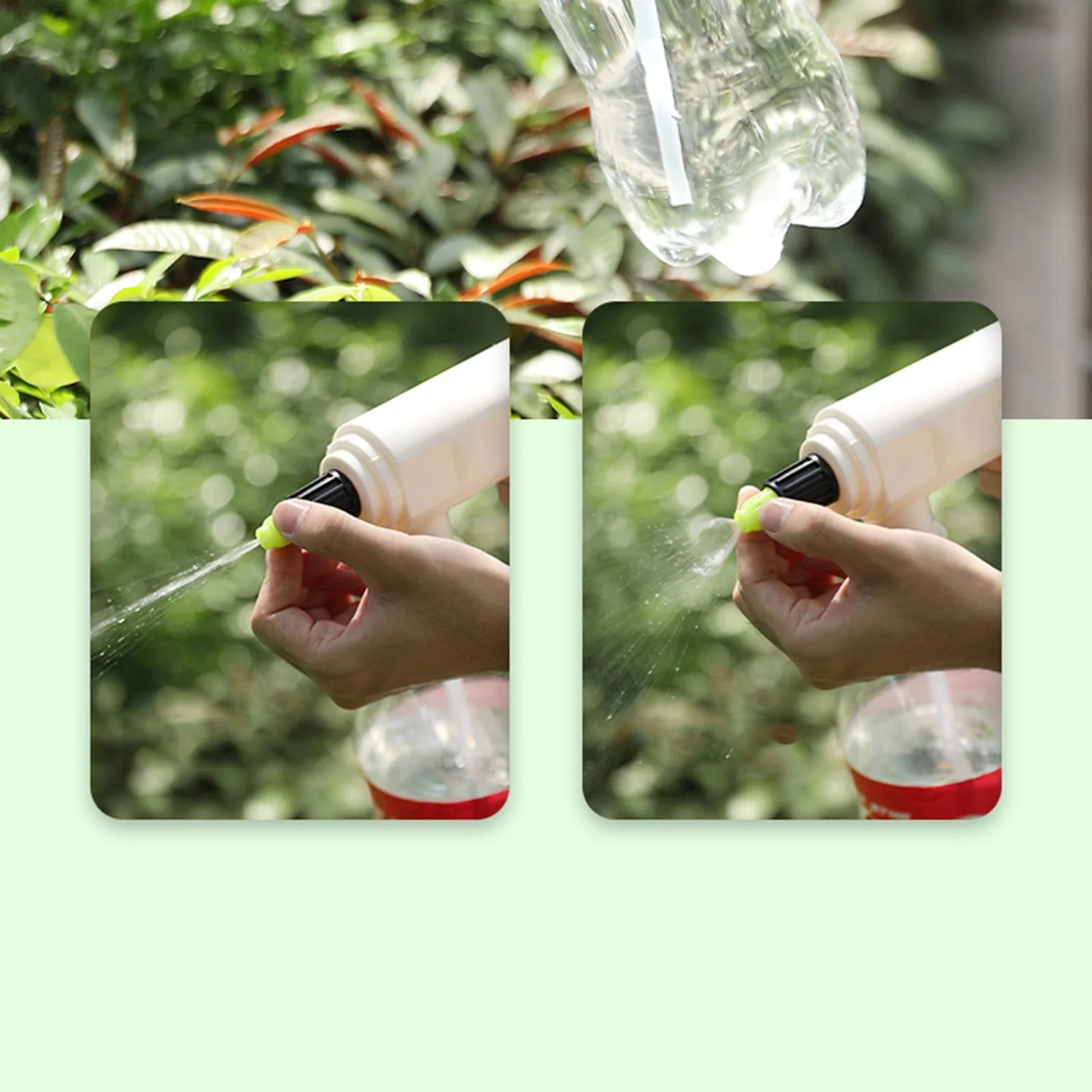 Irrigation Wireless Nano Spray Water Rechargeable Electric Sprinkler Head Watering Sprayer Multifunctional Household Spray Watering Sprinkler Automatic Irrigation Boy Birthday Gift