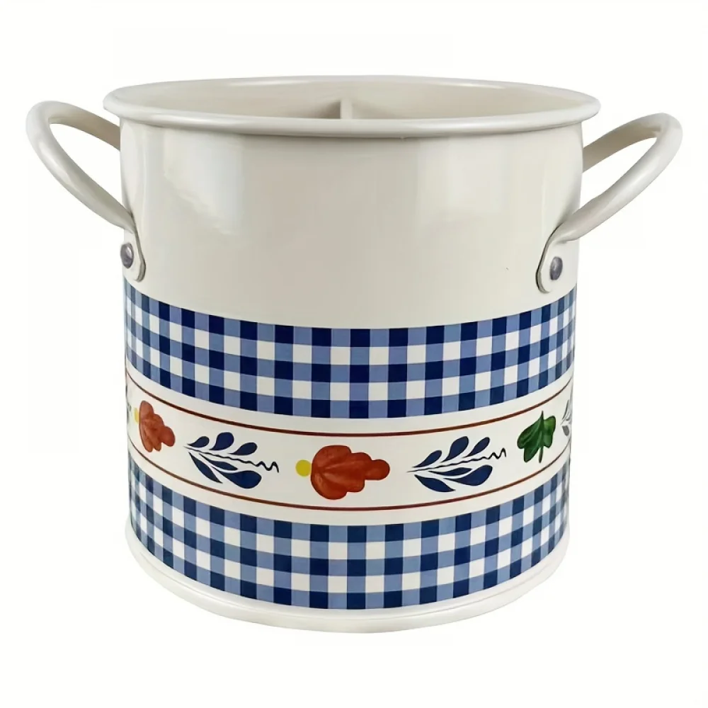 NSXXKJ 1Pc Universal Kitchen Utensil Holder, Organize Your Cooking Tools And Cutlery With This Garden Spoon And Fork Holder Box, Suitable For Kitchen Gadgets And Accessories