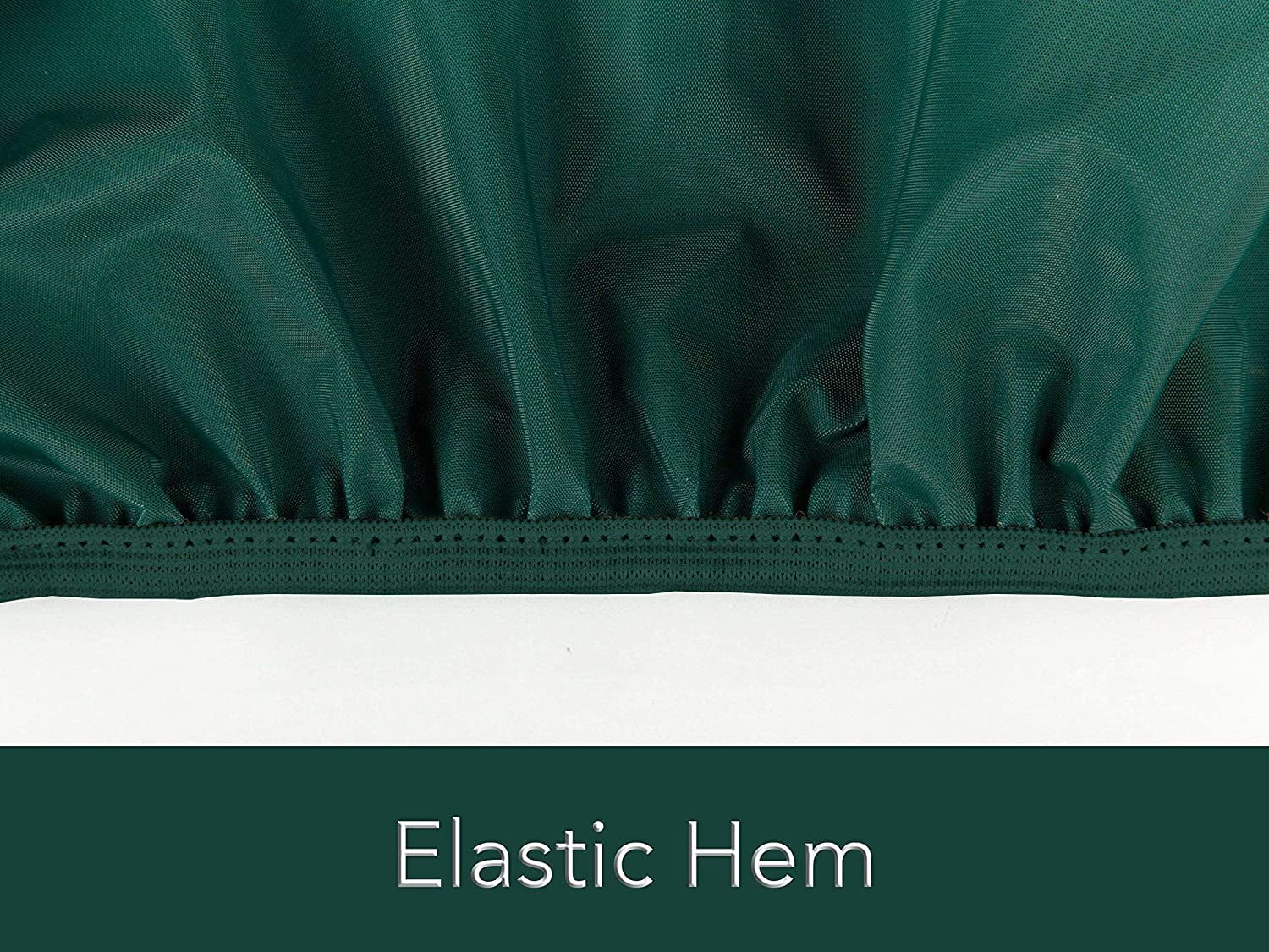 Adirondack Bench - Light Weight Material, Weather Resistant, Elastic , Seating And Chair Covers, 58W X 40D X 40H, Green