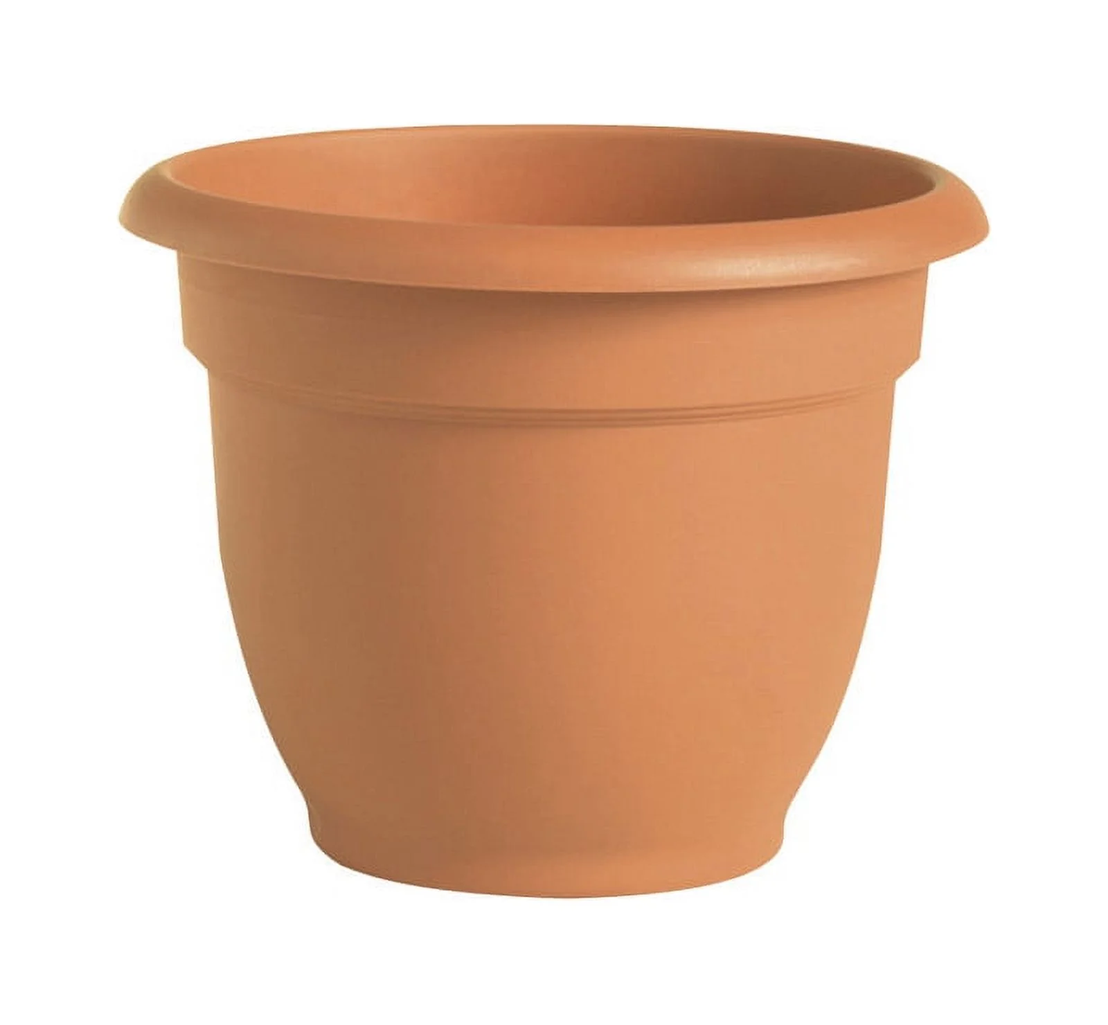1 Pc, Bloem 6 In. D Resin Ariana Planter Terracotta Clay