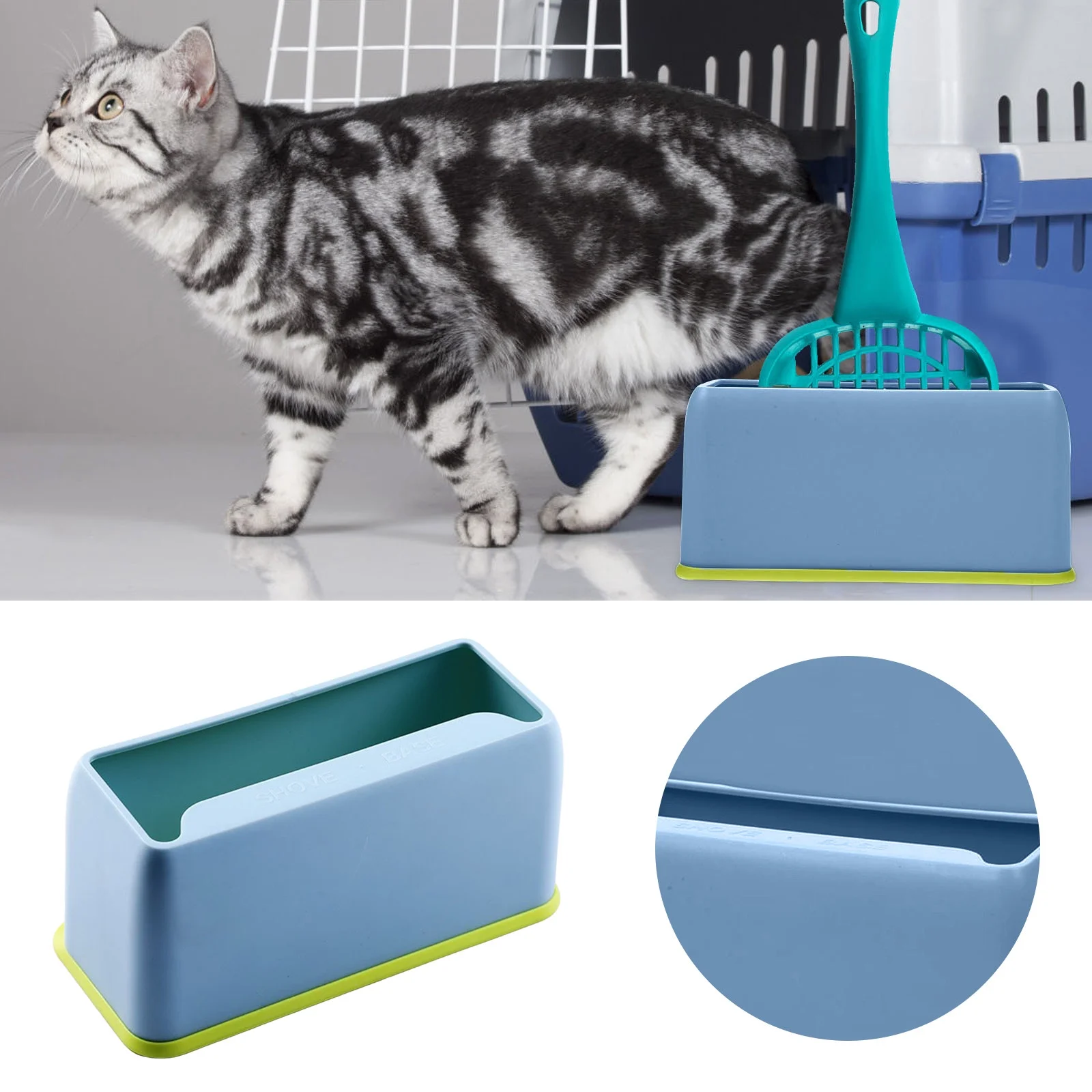 FHKOEGHS Rabbit Pellets Litter Cat Litter Scoop Holders Pet Litter Shovel Stands Convenient Scoop Storage Holders