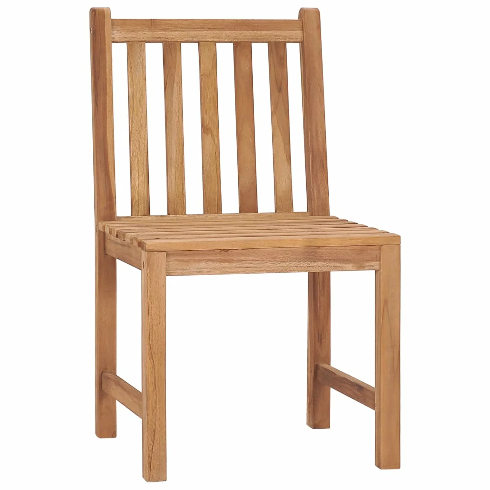 Carevas Garden Chairs 2 pcs with Cushions Solid Teak Wood