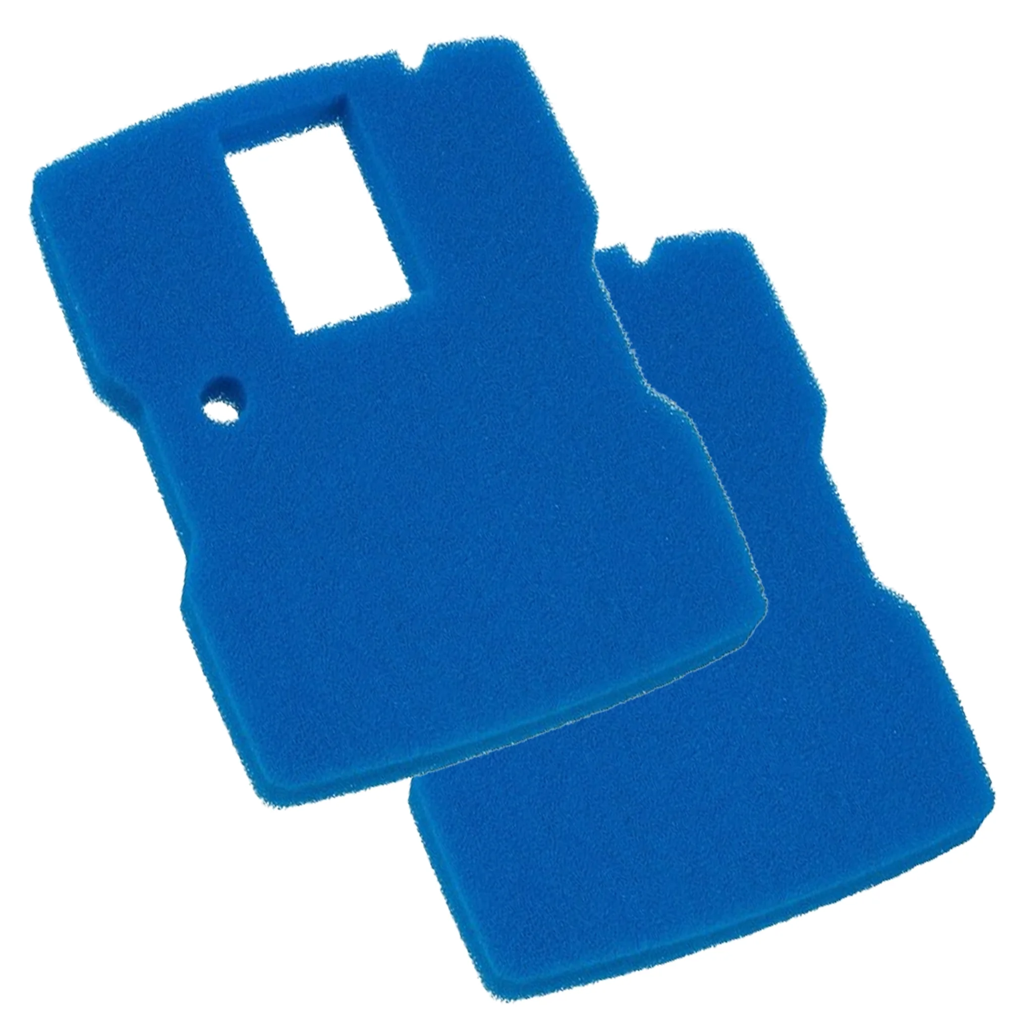 Qzbhct 2 Pack Blue Sponge Filter Replacement for All in One Pond Pump Filter CUF-5000 CUF-6000 660GPH Filter Pad