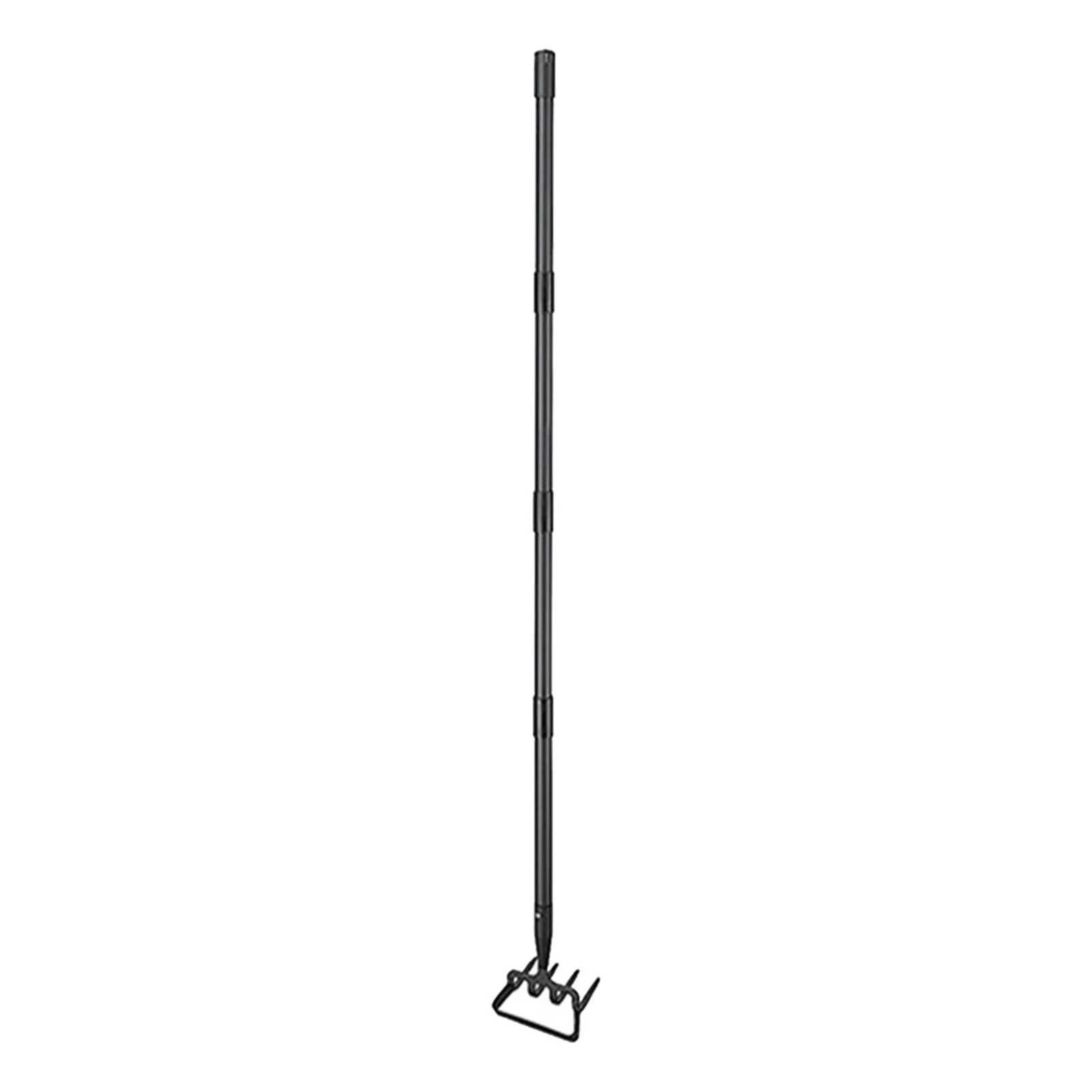 Hoe and Cultivator for Weeding, 2 in 1 Heavy Duty with Handle, Scuffle Garden Hoe with Rake, Metal Weeding Loop Hoe 1.6m