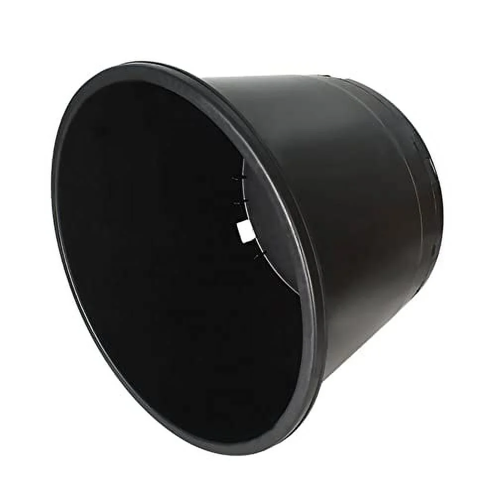 5-Pack 10 Gallon Premium Black Nursery Pot Plant Container Garden Planter Pots (10 Gallon)