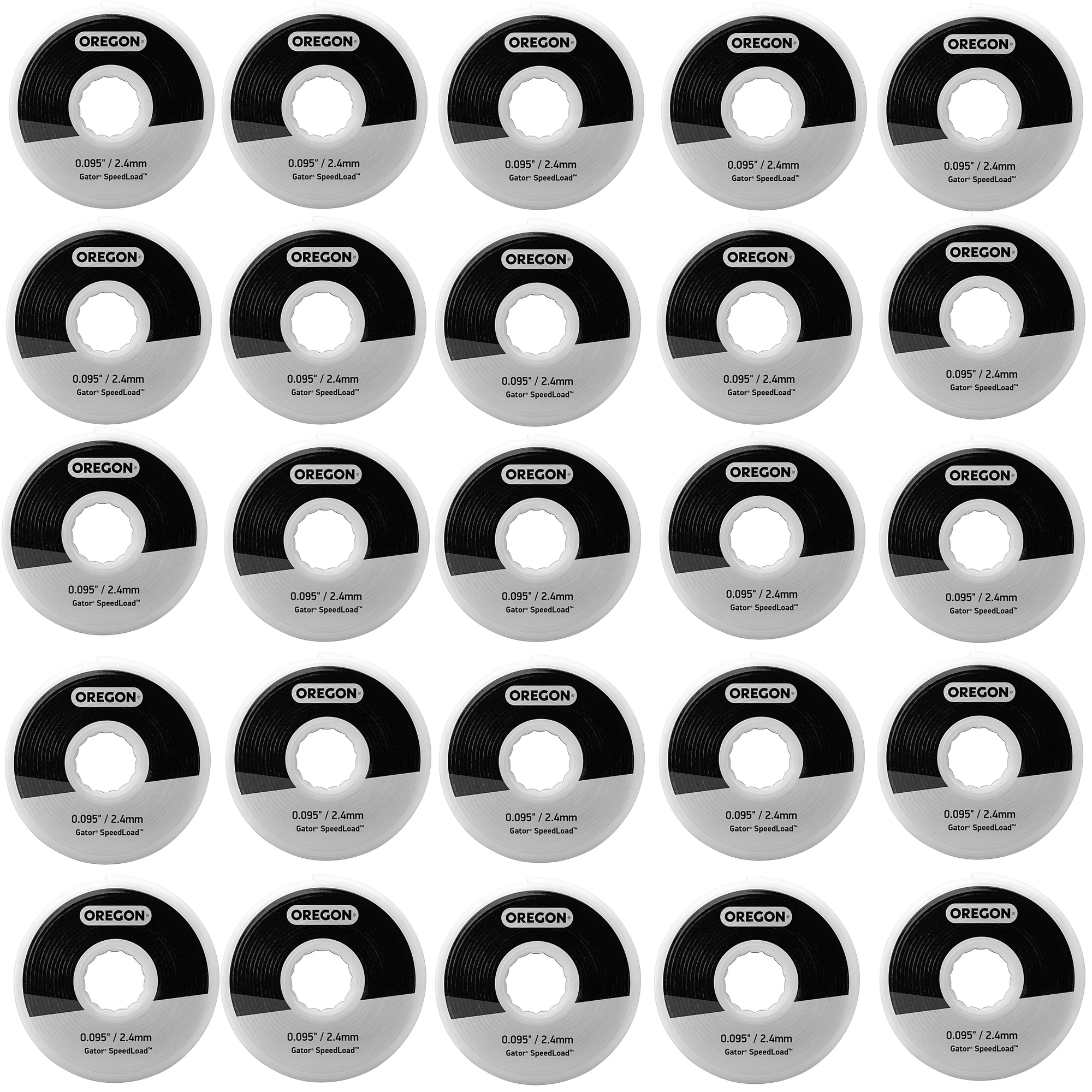 Oregon Gator SpeedLoad Large String Trimmer Head w/25PK Line Stihl FS55 FS56