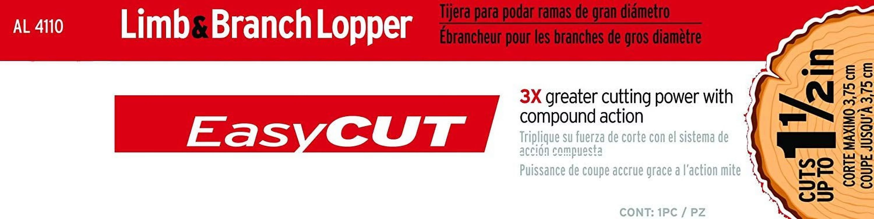 Corona AL 4110 Compound Action Bypass Lopper, 28-Inch