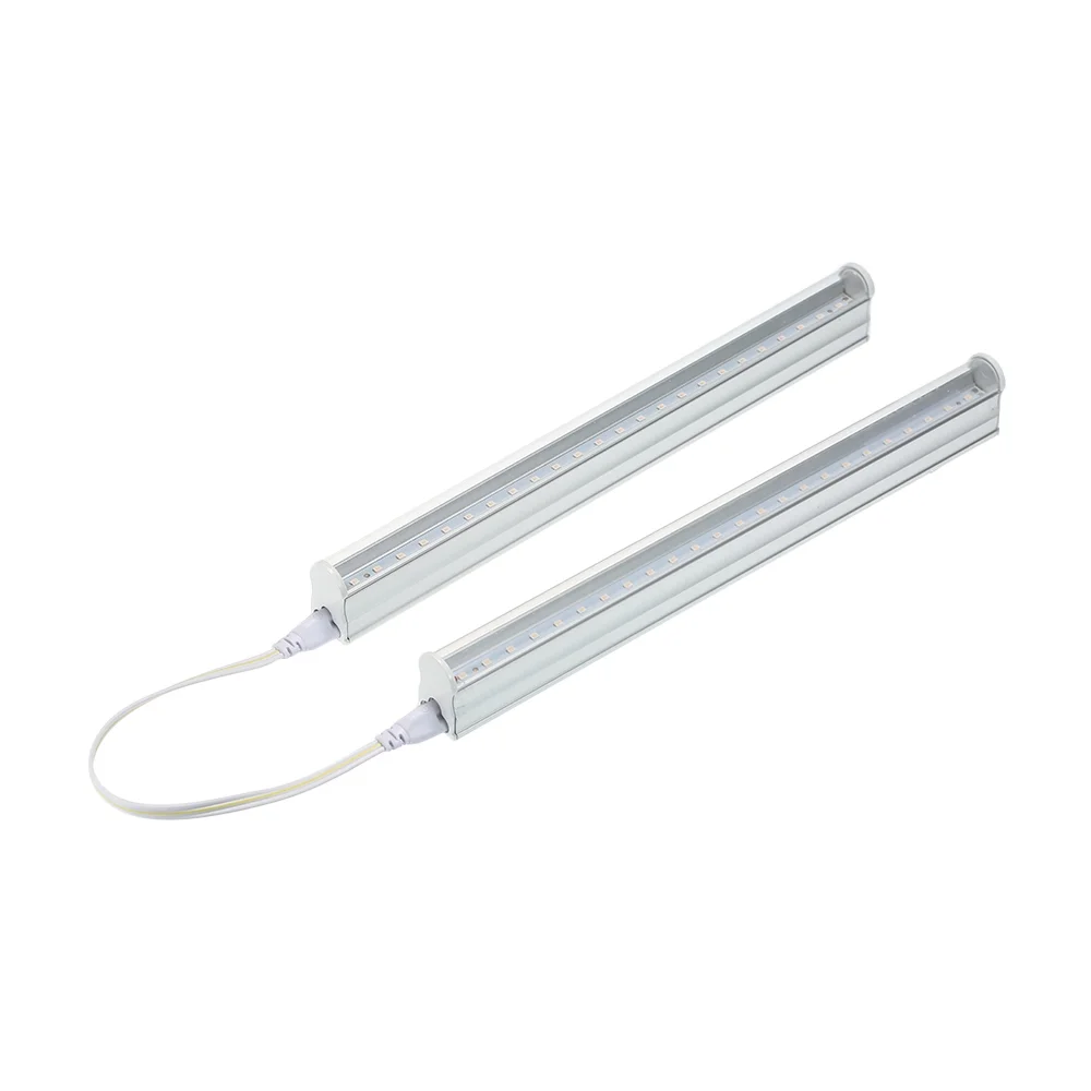 Gecheer 2-Pack  Grow  Strips 5W T5 Tube  for Plants High Output Grow  for Greenhouse Plant Grow Shelf