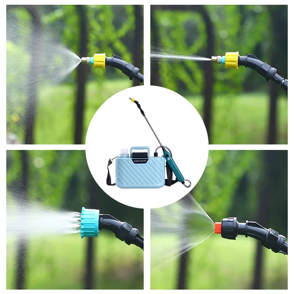 Electric Gardening Sprinkler Adjustable Telescopic Rod, Multifunctional Agriculture Tool
