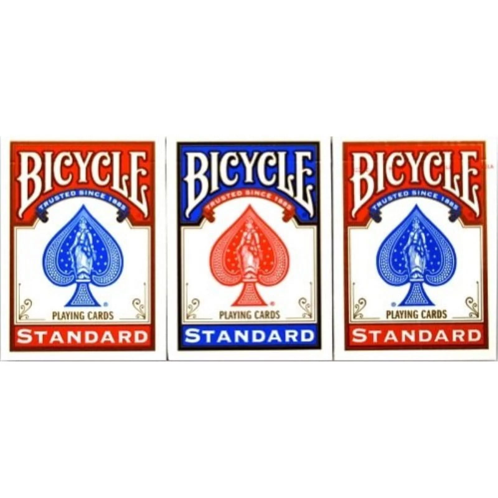 3 Pack - Bicycle Standard Poker Playing Cards