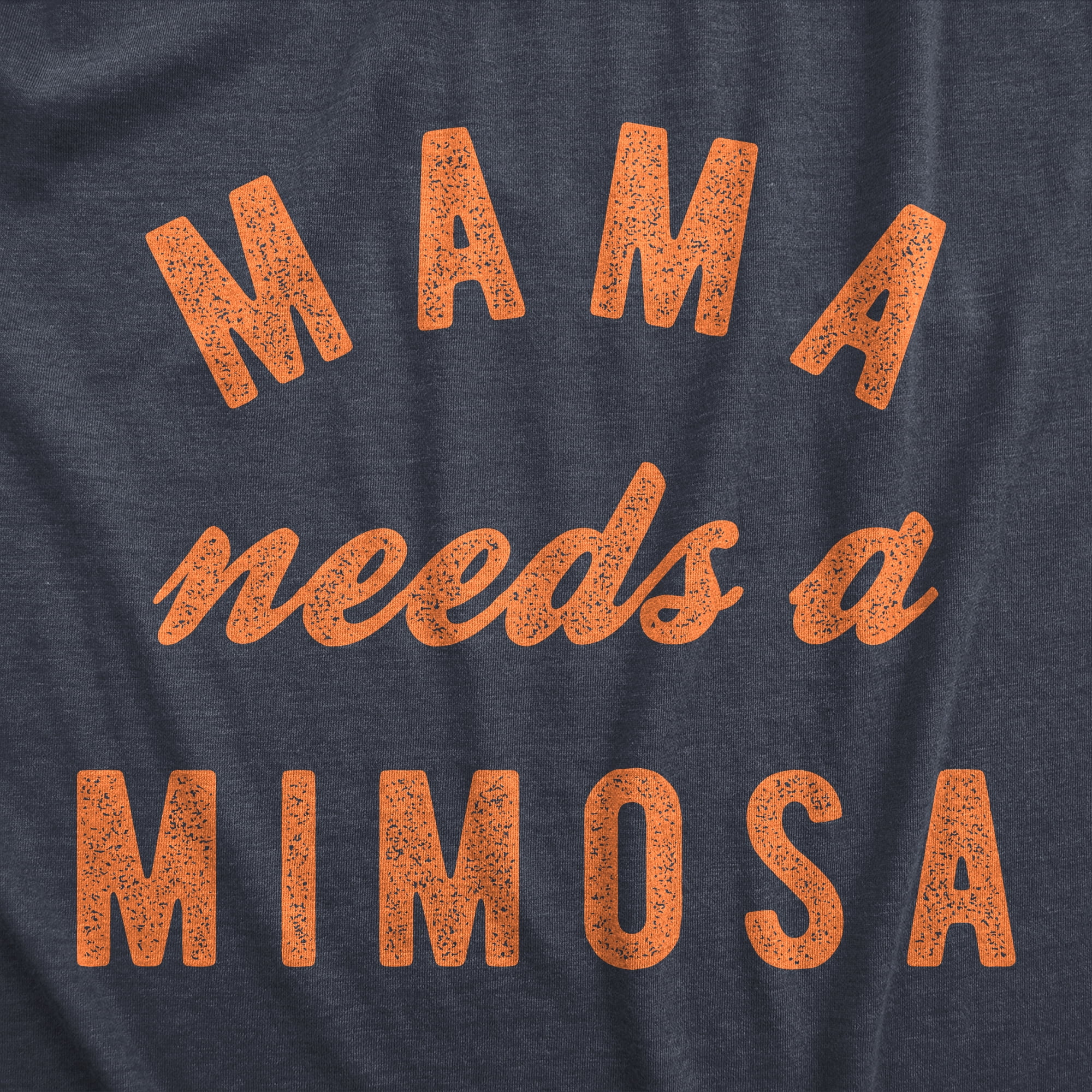 Womens Mama Needs A Mimosa T Shirt Funny Cute Mother's Day Drinking Tee For Ladies Womens Graphic Tees